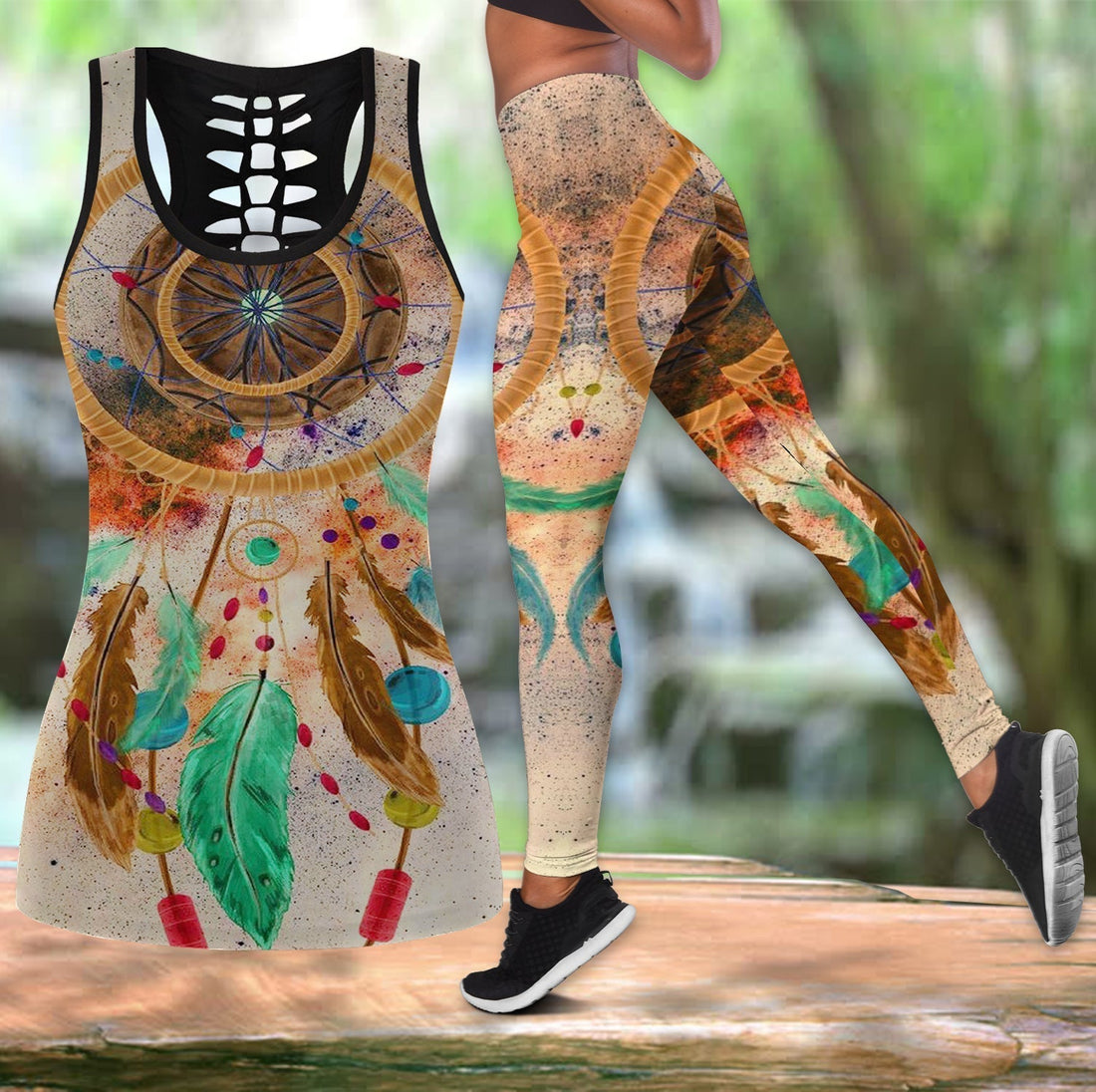 Symbol Native American Tank Top and Leggings Set 1 LT10