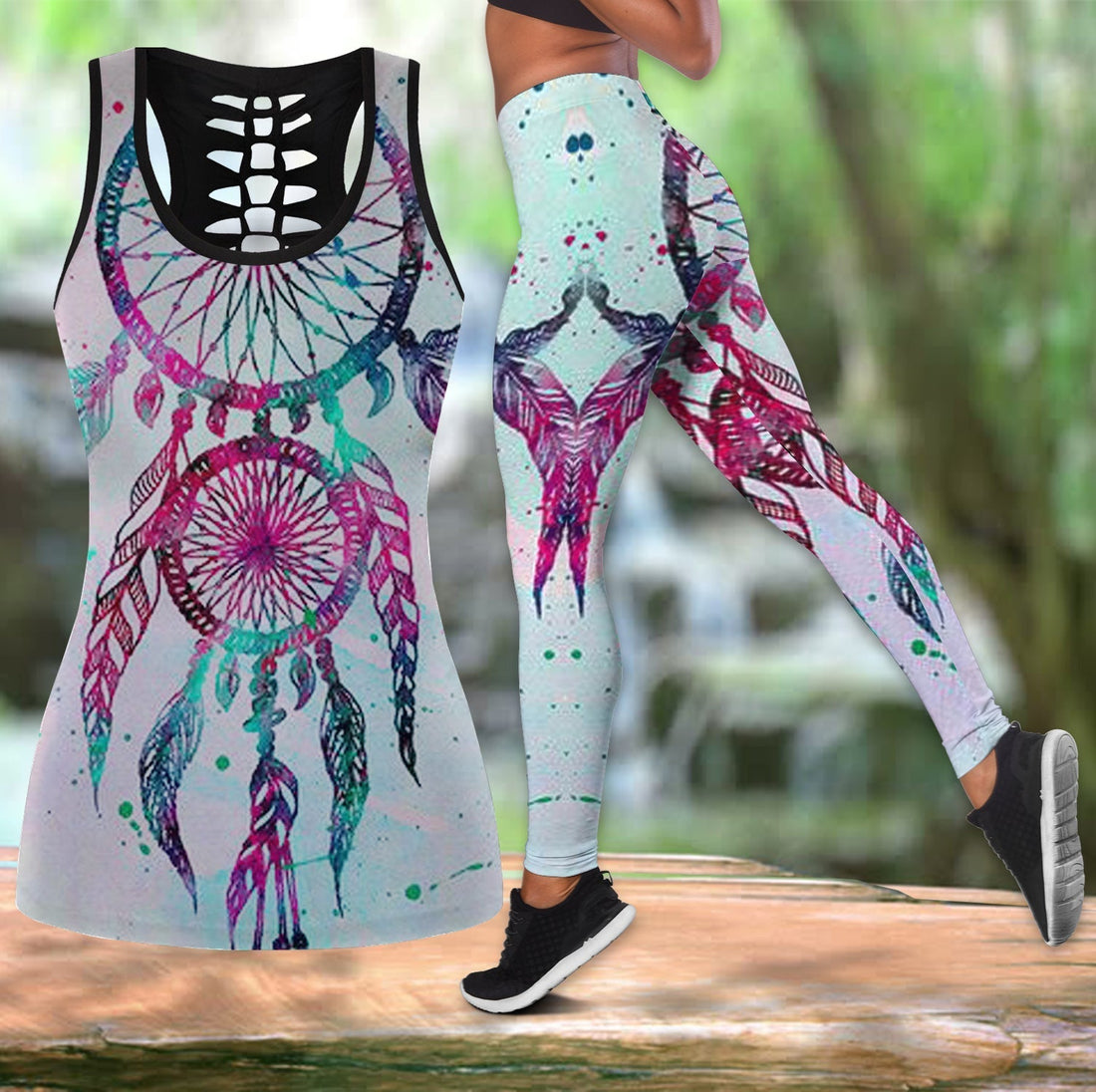 Symbol Native American Tank Top and Leggings Set 2 LT10