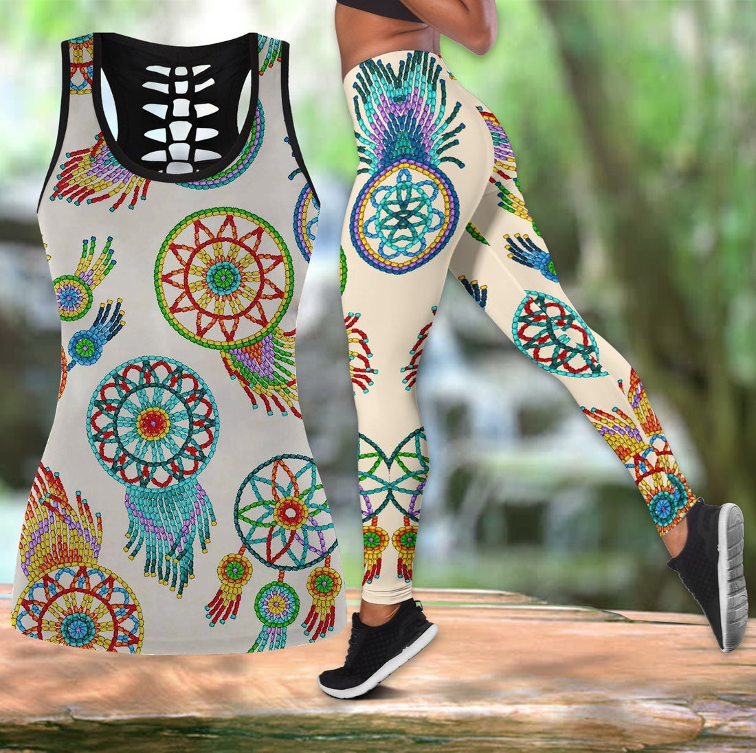 Symbol Native American Tank Top and Leggings Set 3 LT10