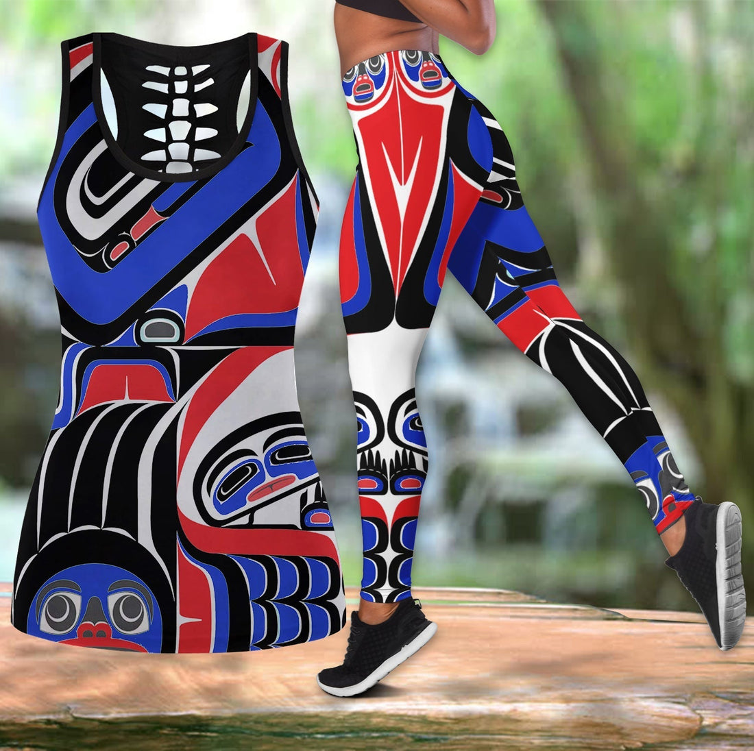 Symbol Native American Tank Top and Leggings Set 6 LT10