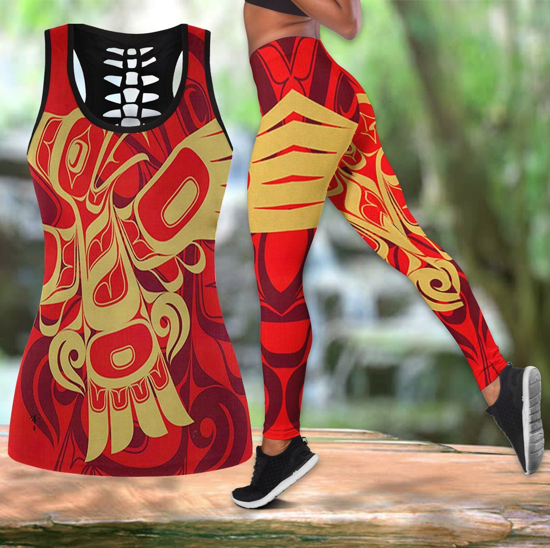 Symbol Native American Tank Top and Leggings Set 9 LT10