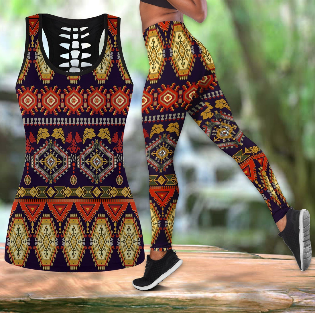 Symbol Native American Tank Top and Leggings Set 16 LT10