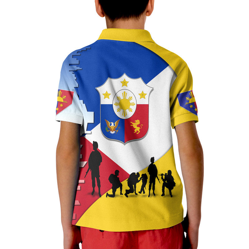 Philippines Polo Shirt Celebrating Heroes Day LT9