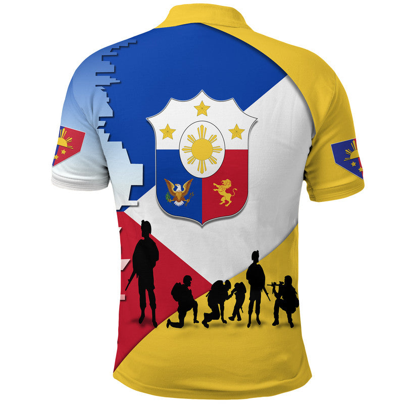 Philippines Polo Shirt Celebrating Heroes Day LT9