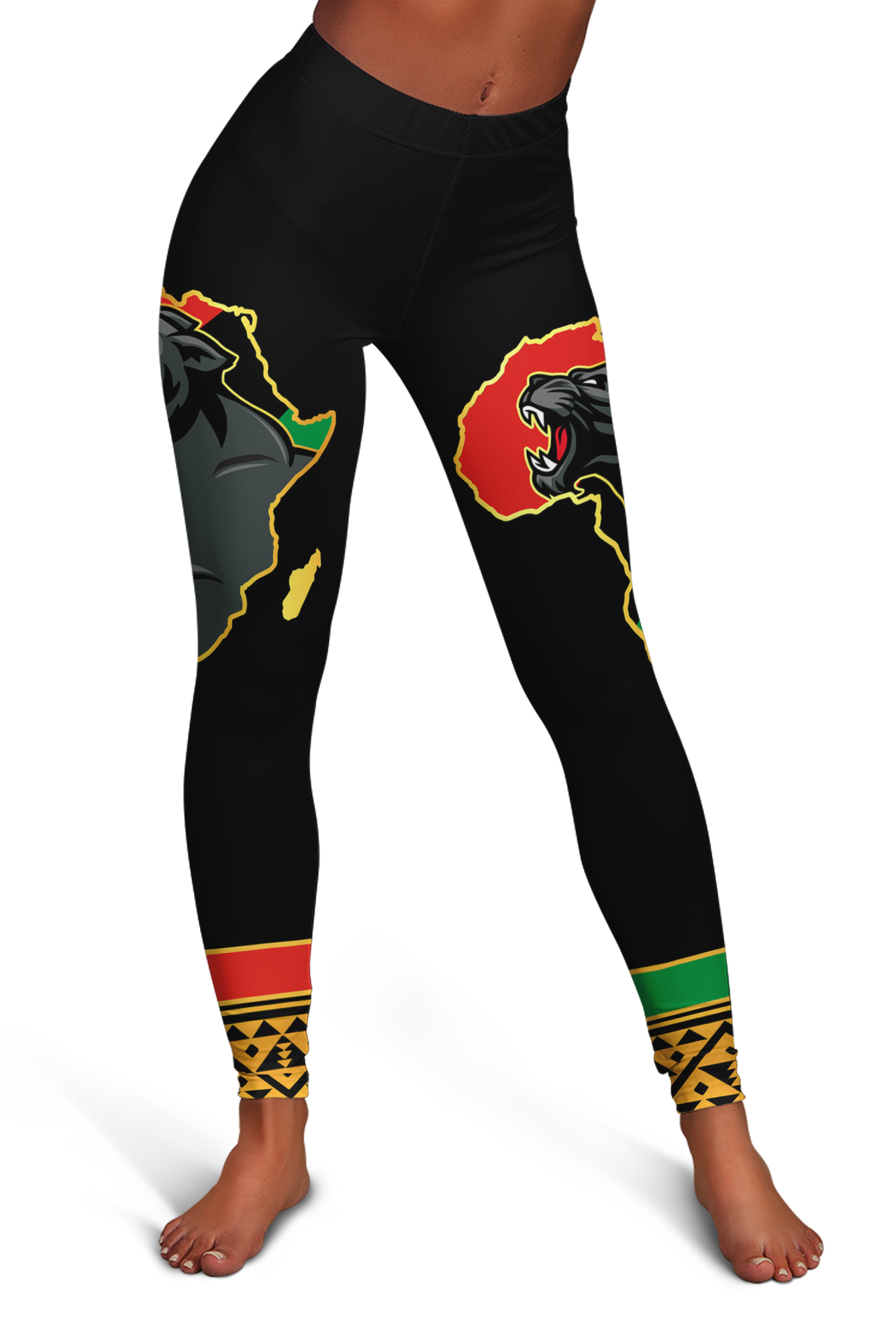 African BLM Leggings - Panther Africa Legging
