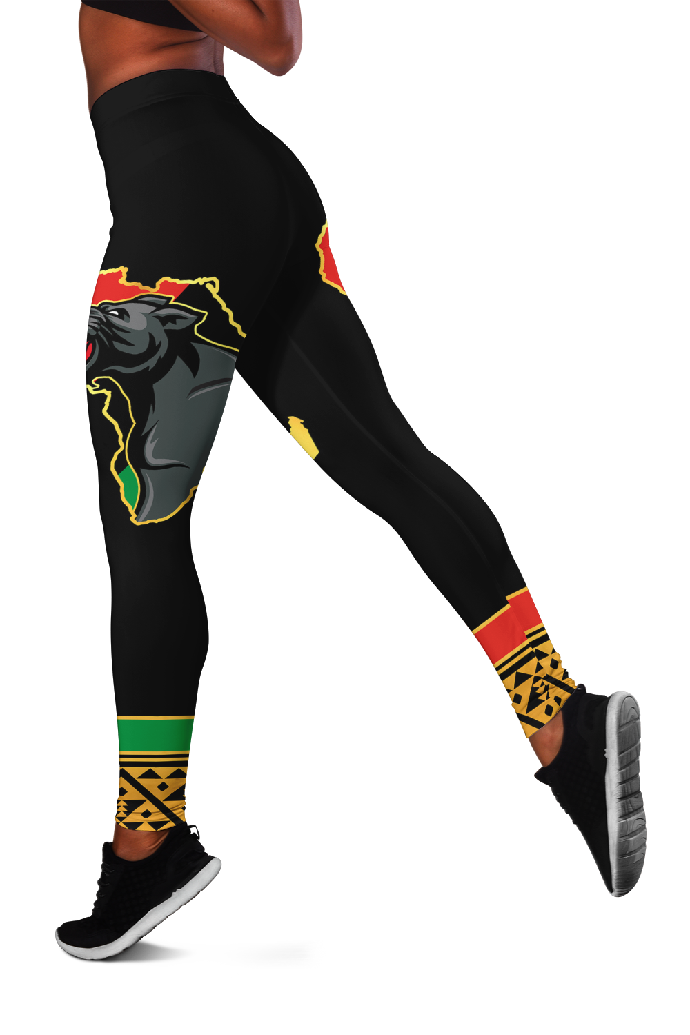 African BLM Leggings - Panther Africa Legging