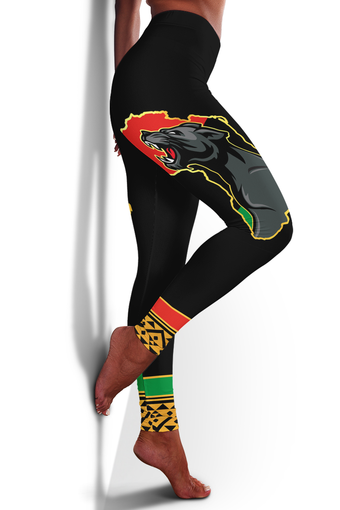 African BLM Leggings - Panther Africa Legging