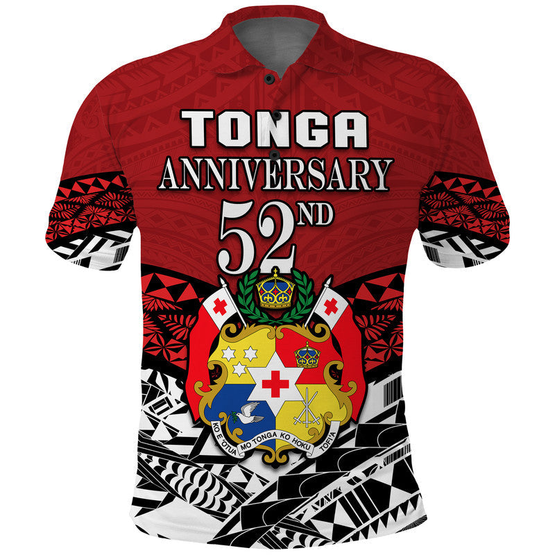 Tonga Polo Shirt Independence Anniversary Special Version 2022 LT14