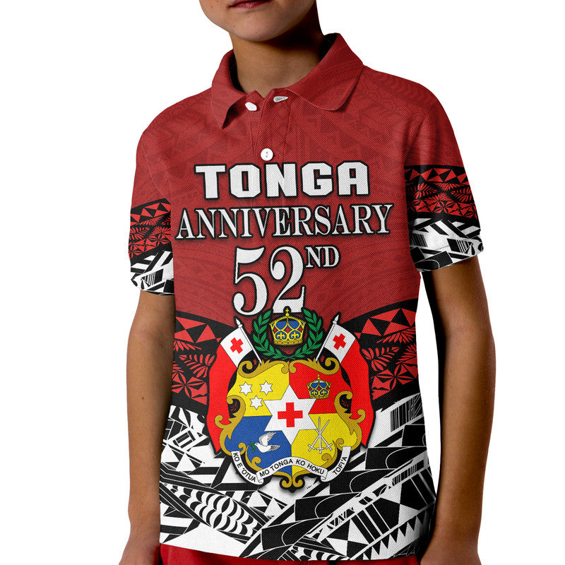 Tonga Polo Shirt Independence Anniversary Special Version 2022 LT14