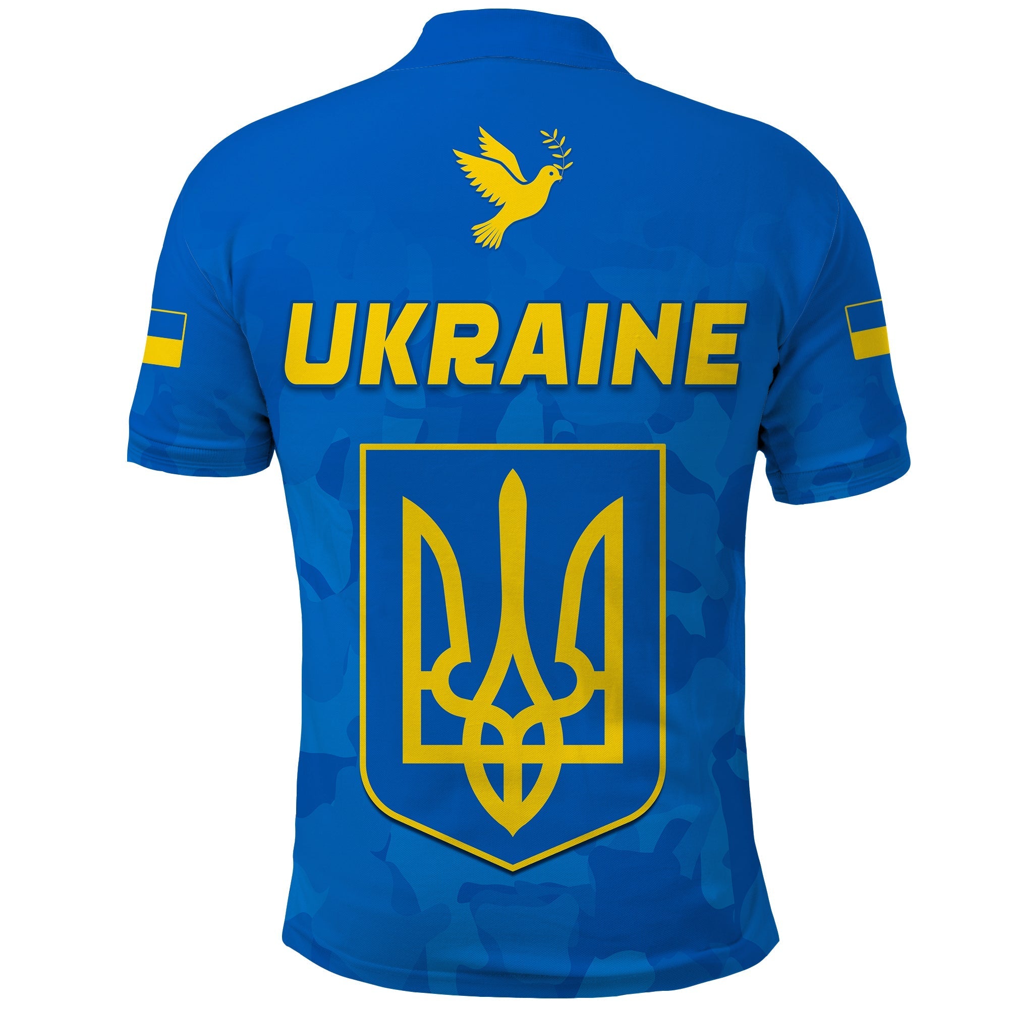 Ukraine Polo Shirt Always Style Camouflage LT13