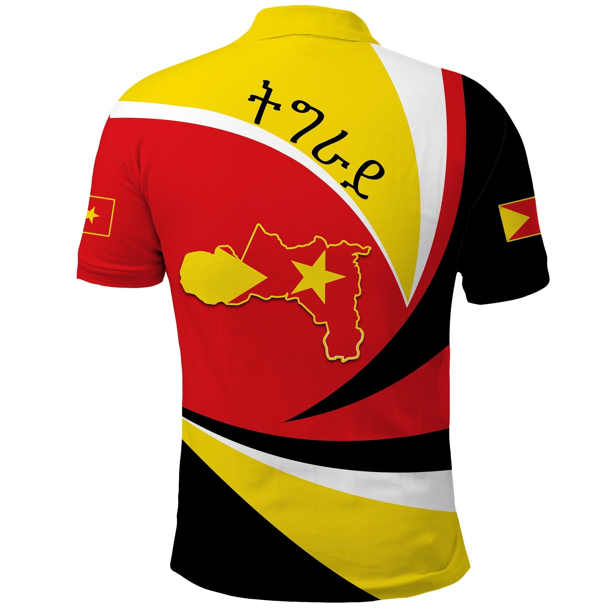 Tigray Polo Shirt Style Color Flag LT13