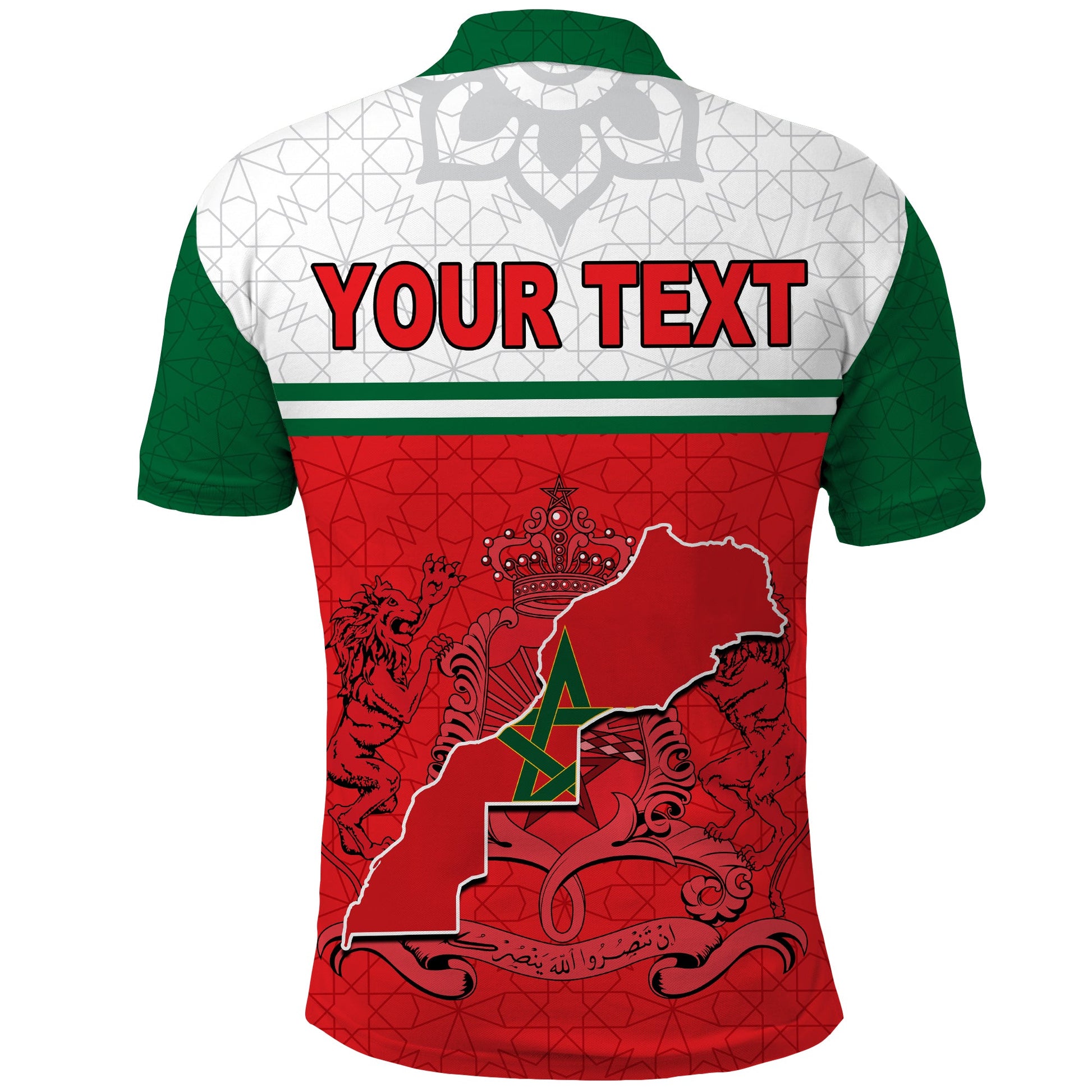 Custom Morocco Polo Shirt Original LT13