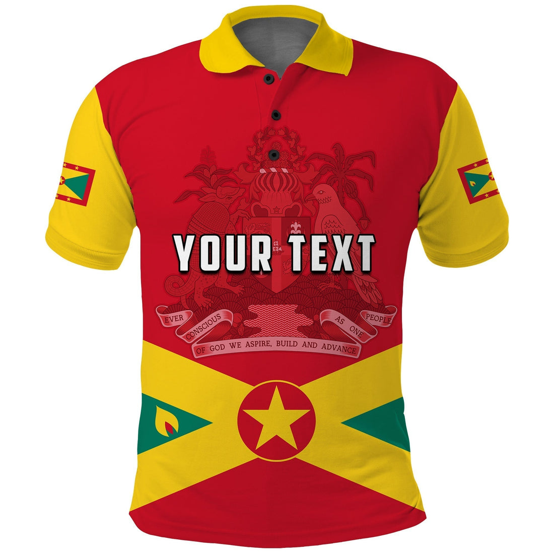 Custom Grenada Polo Shirt Keep Calm And Love Grenada LT13