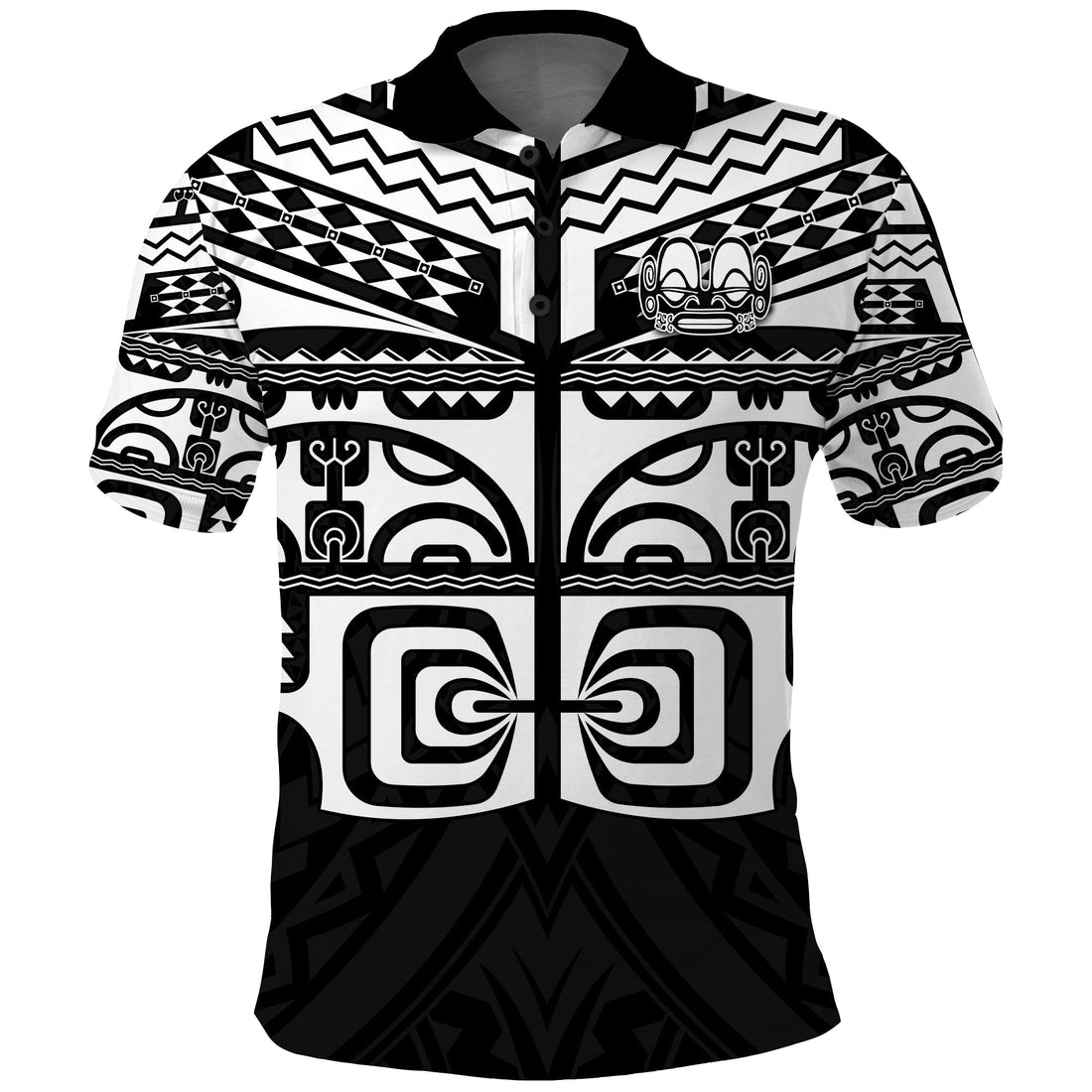 Custom Marquesas Islands Polo Shirt Marquesas Tattoo Ver.03 LT13