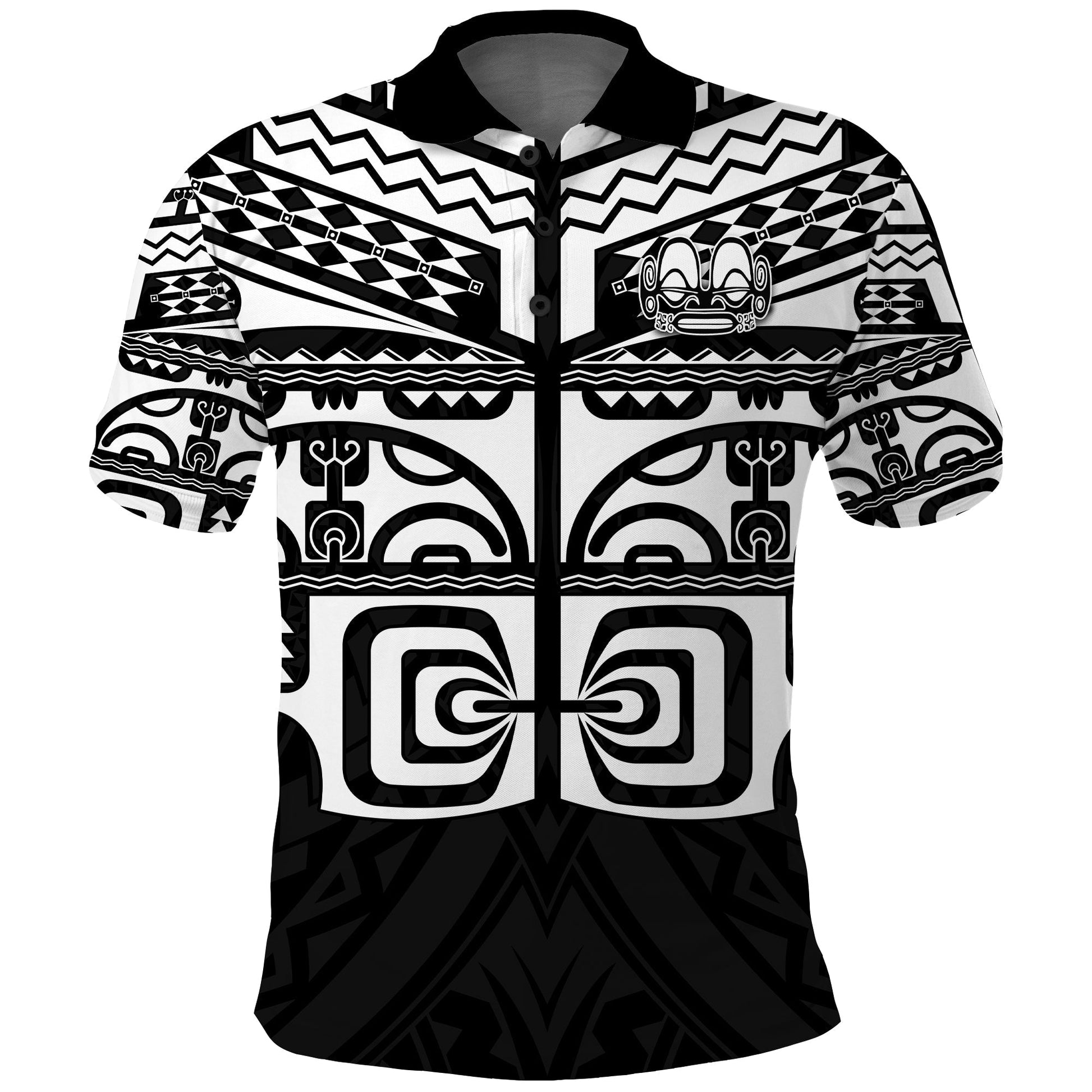 Custom Marquesas Islands Polo Shirt Marquesas Tattoo Ver.03 LT13