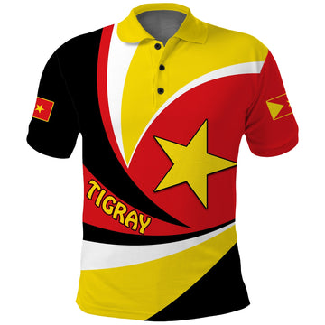 Tigray Polo Shirt Style Color Flag LT13