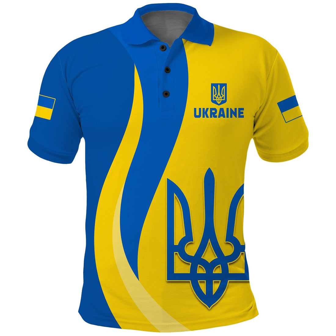 Ukraine Polo Shirt Always Proud Ukraine LT13