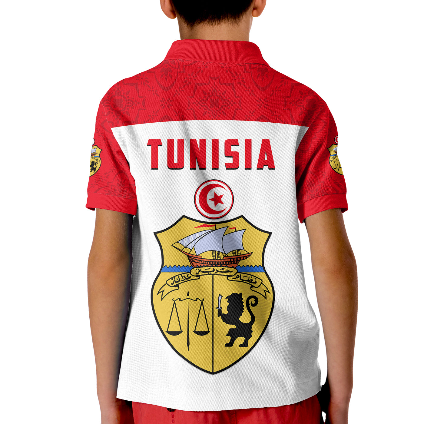 Tunisia Polo Shirt KID Tunisian Patterns Sporty Style LT13