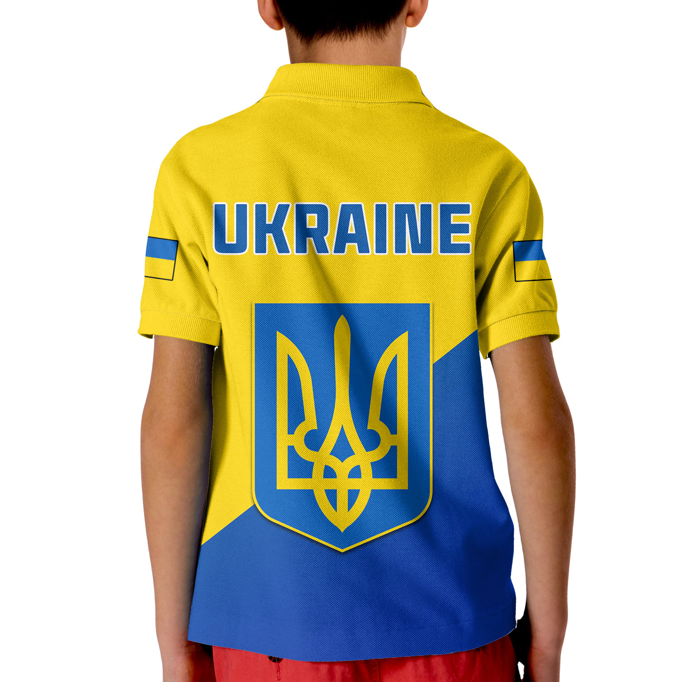 Ukraine Polo Shirt Style Flag Come on LT13