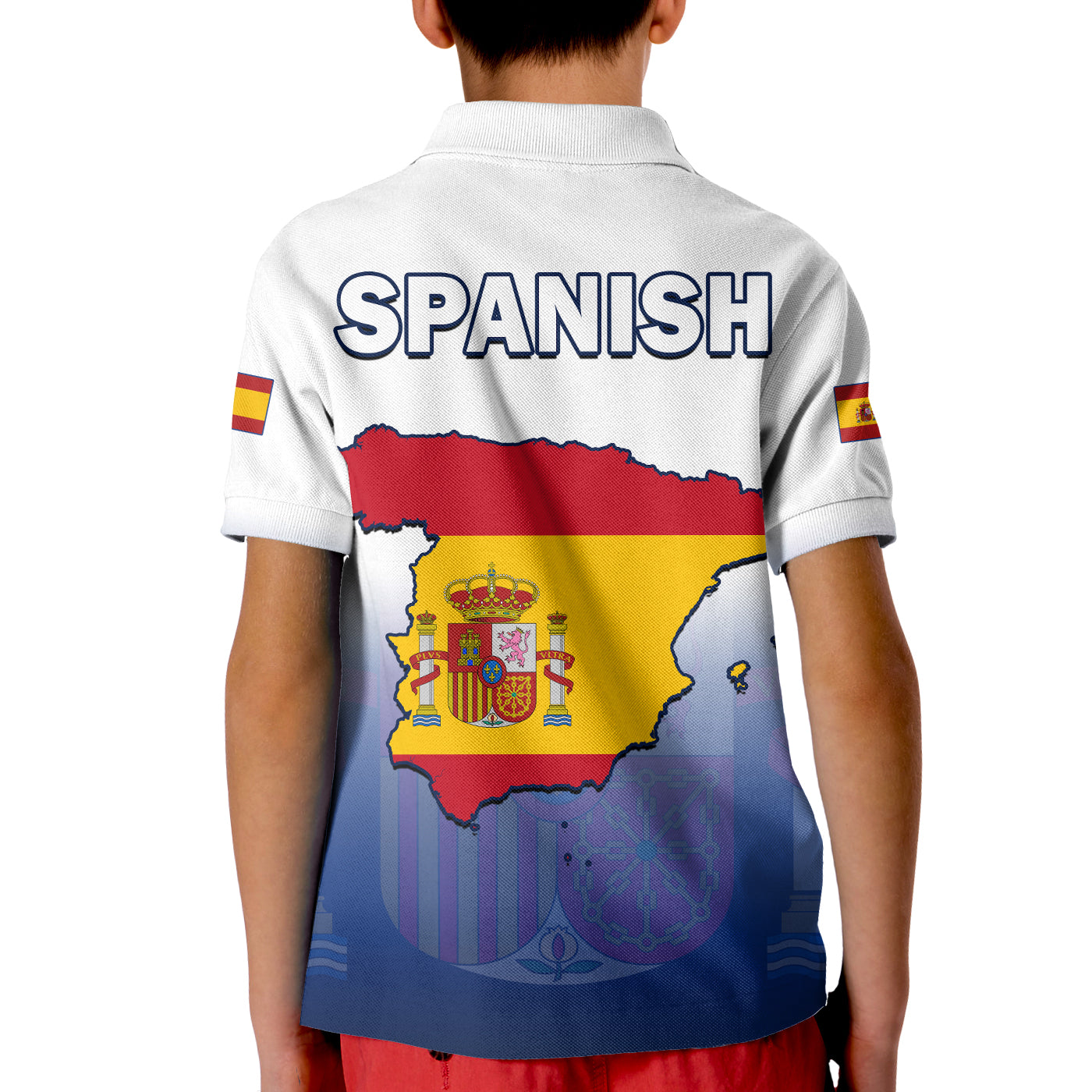 Spanish Polo Shirt Football 2022 We Are Champions LT14