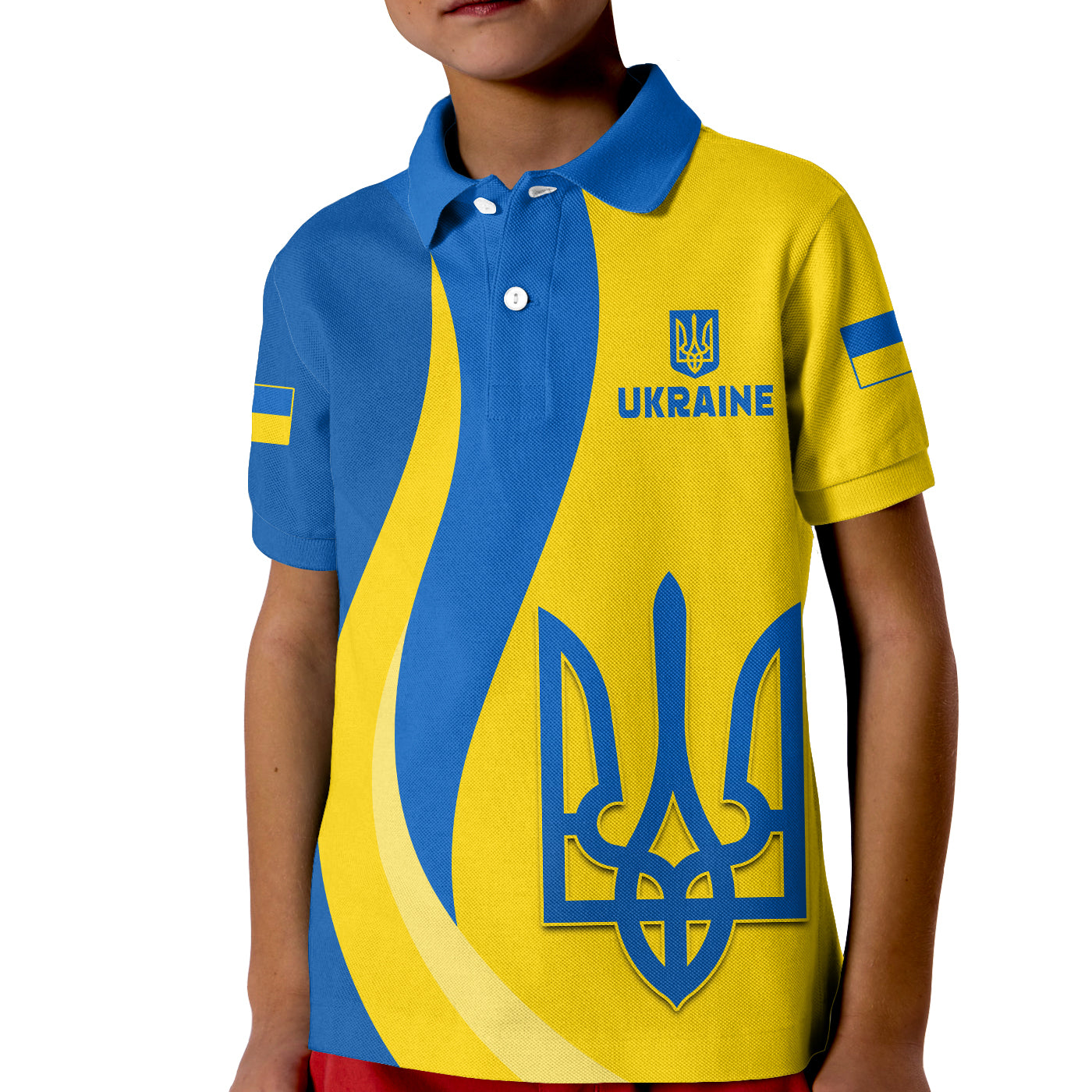 Ukraine Polo Shirt Always Proud Ukraine LT13