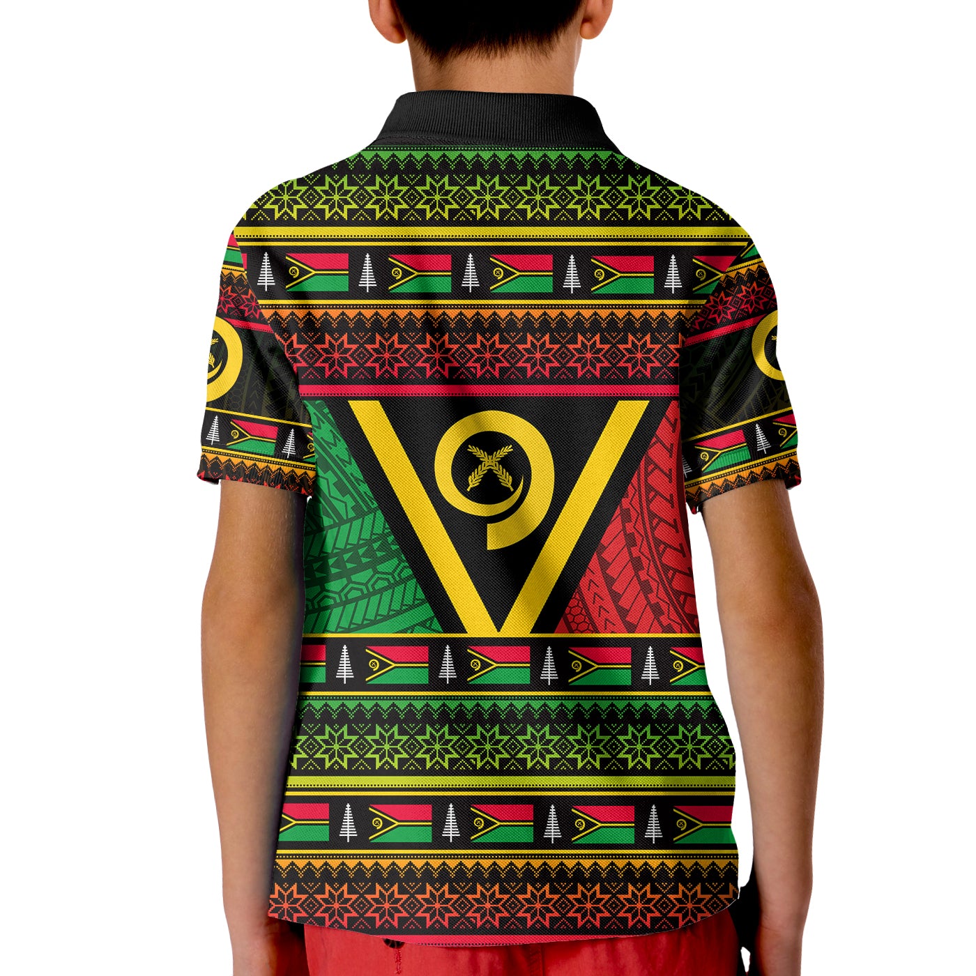 Vanuatu Polo Shirt KID Christmas LT6