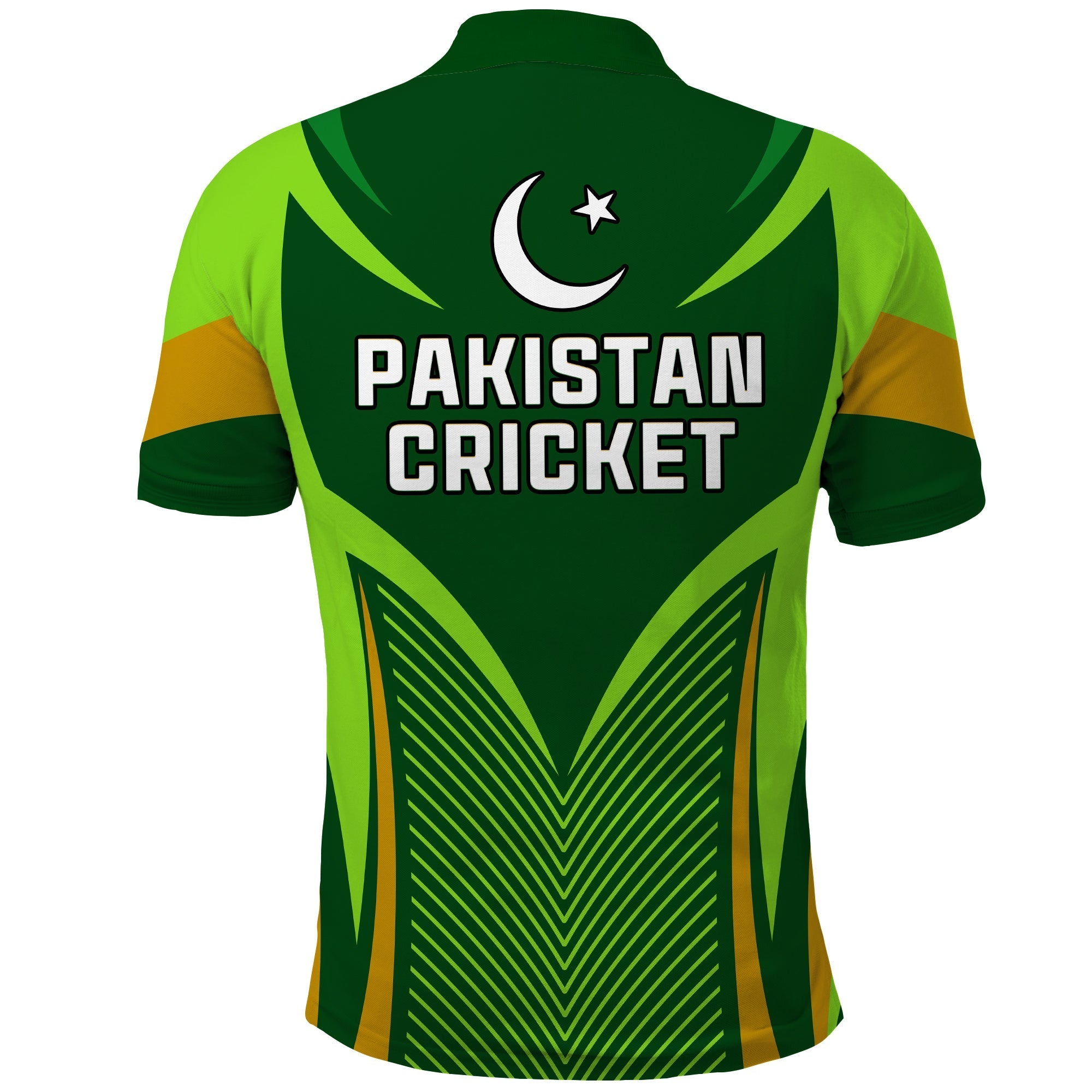 Pakistan Cricket Polo Shirt Green Shaheens Champion LT13