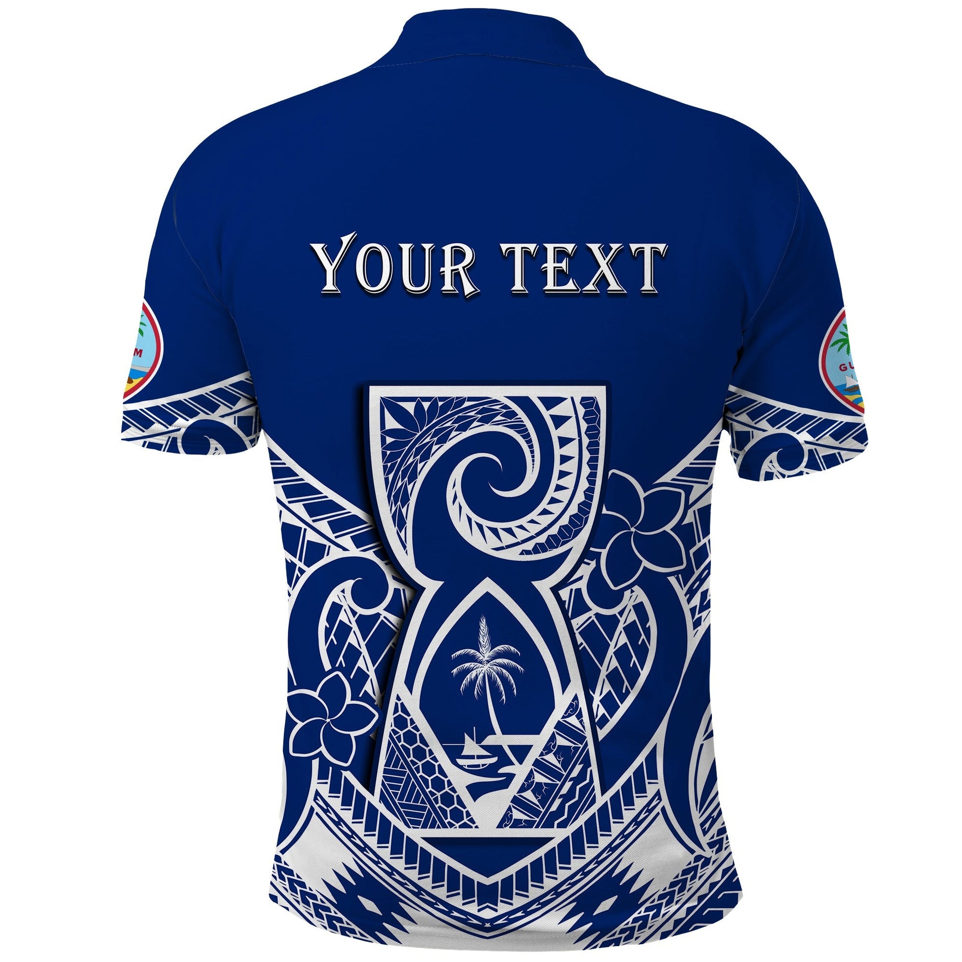 Custom Guam History and Chamorro Heritage Day Polo Shirt Latte Stone Polynesian LT14