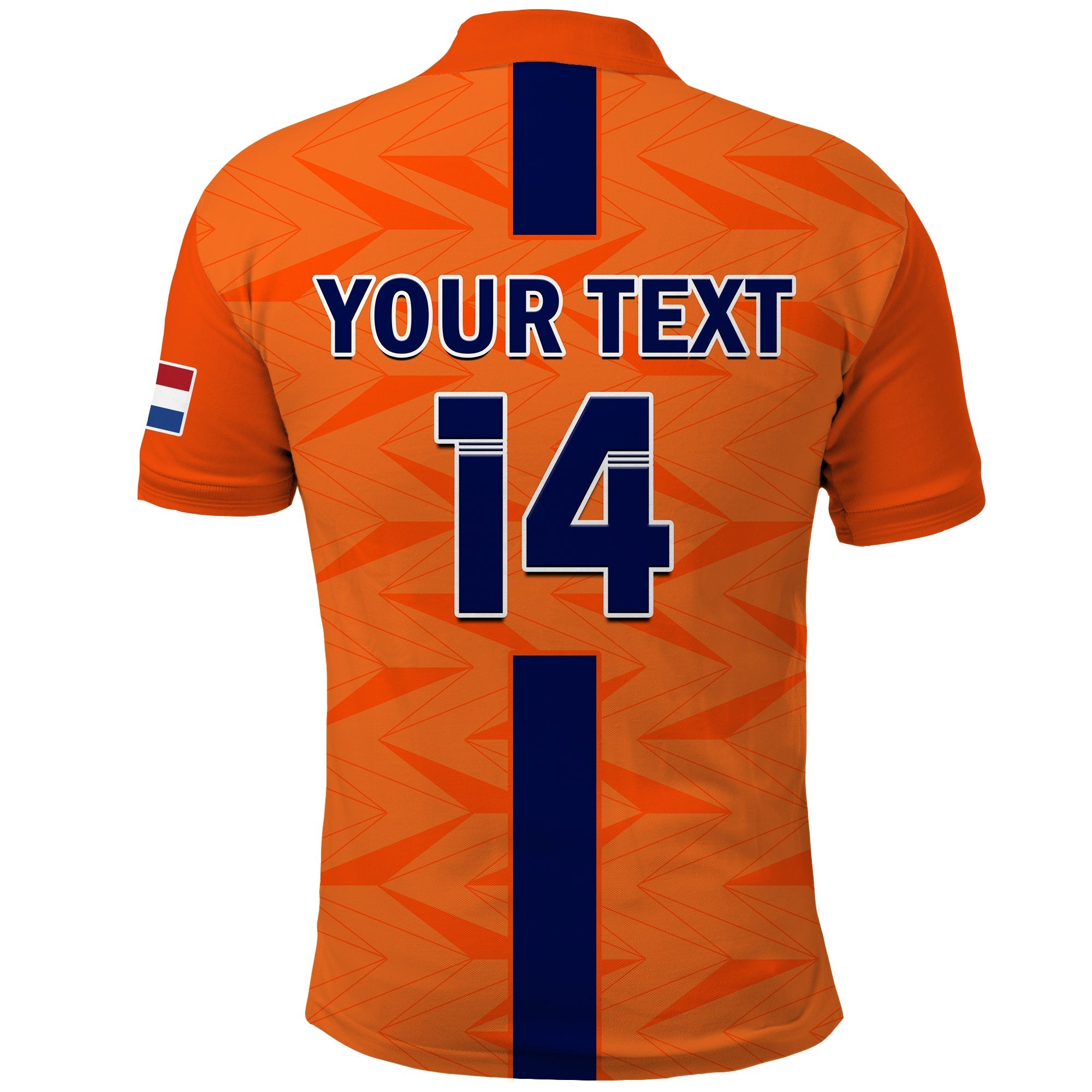 (Custom Text And Number) Netherlands Football Polo Shirt Holland Football 2022 LT14