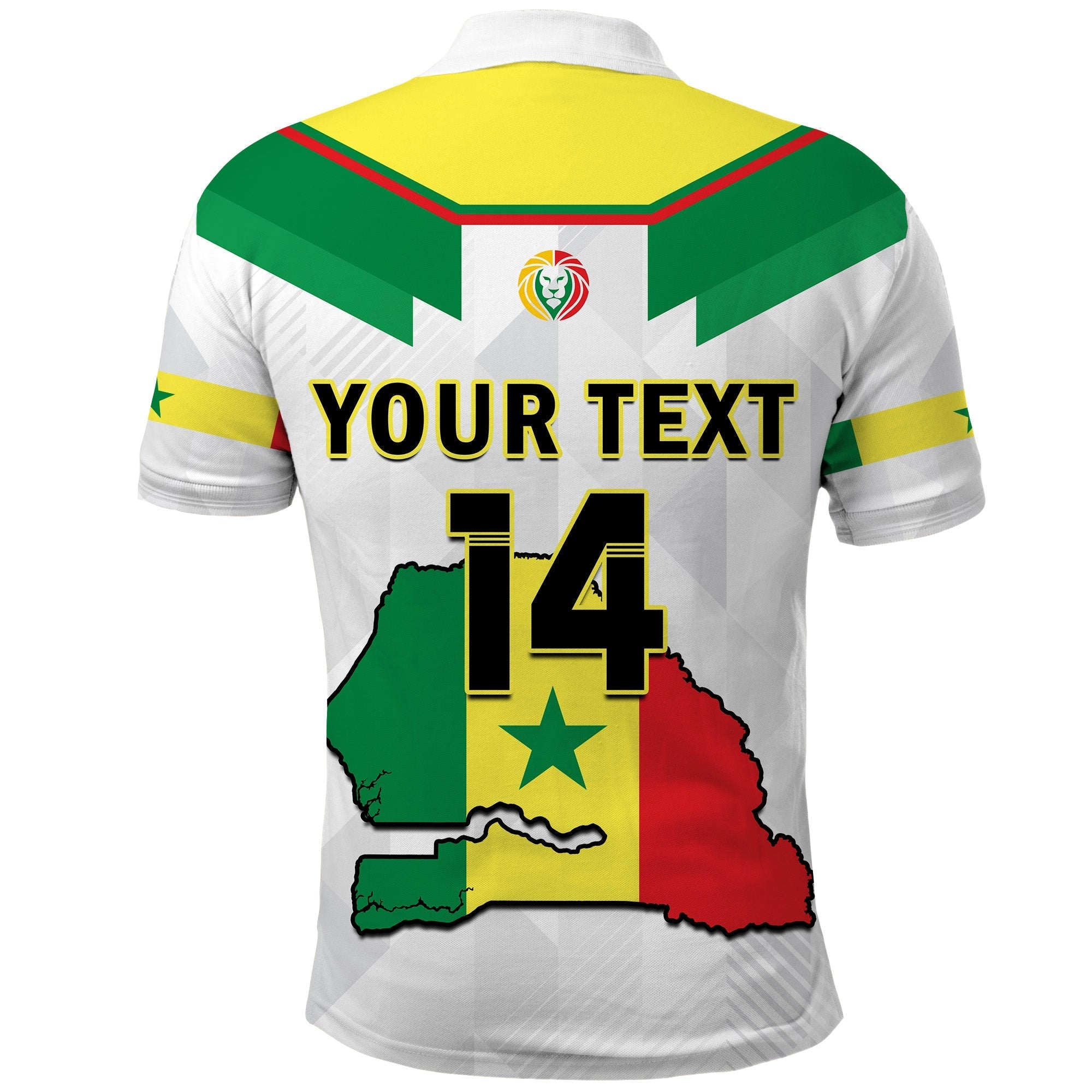 (Custom Text And Number) Senegal Football Polo Shirt Champions WC 2022 LT14