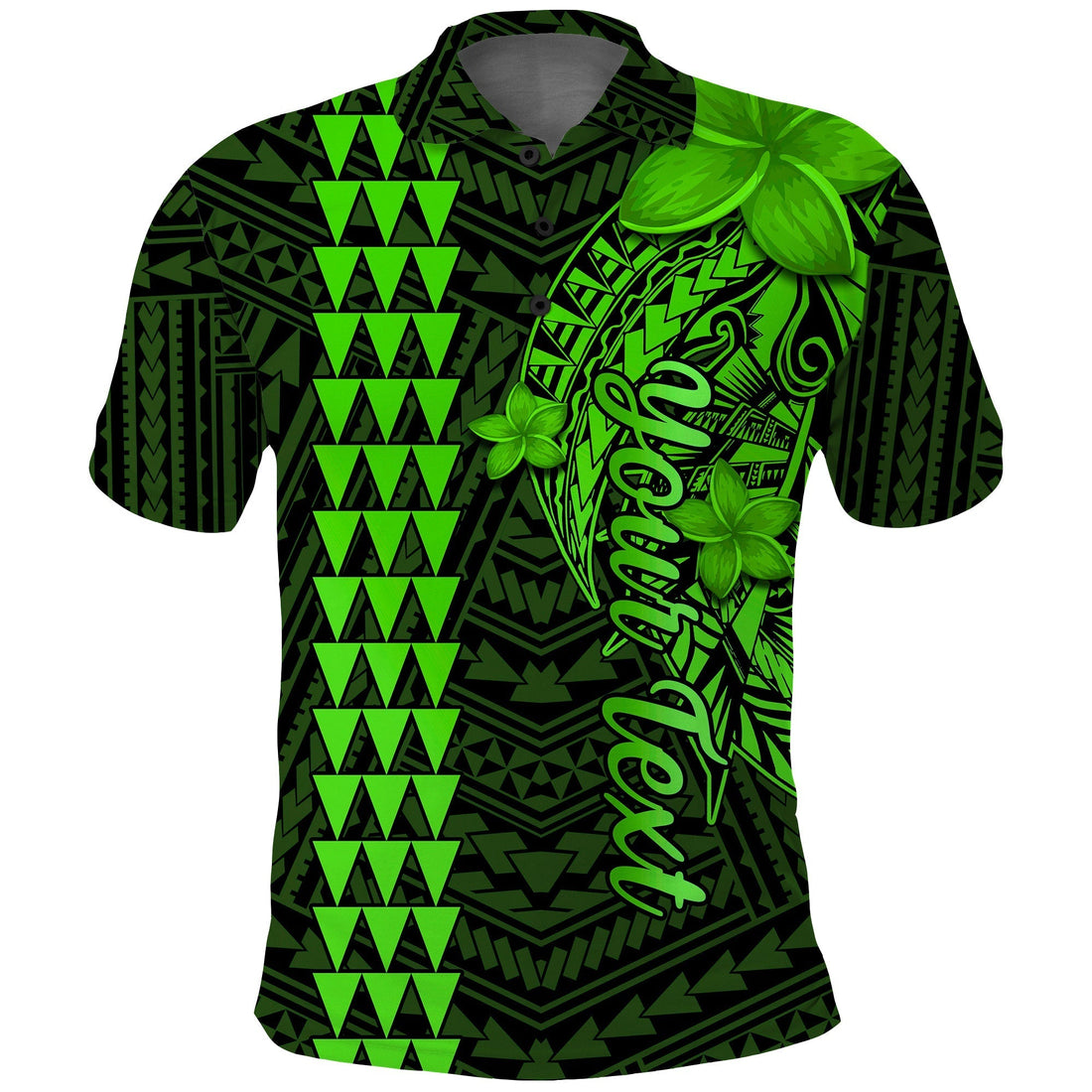 Custom Hawaii Polo Shirt Kakau Kanaka Maoli Combine Polynesian Shark Ver.02 LT14