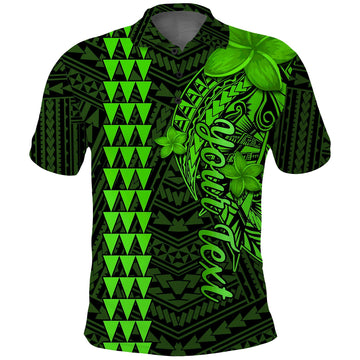 Custom Hawaii Polo Shirt Kakau Kanaka Maoli Combine Polynesian Shark Ver.02 LT14
