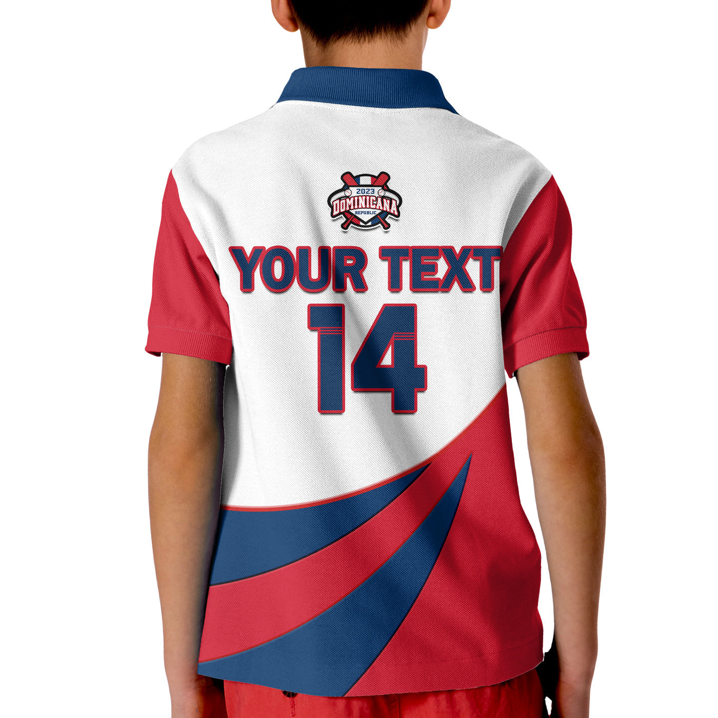 (Custom Text And Number) Republica Dominicana Polo Shirt 2023 Baseball LT14
