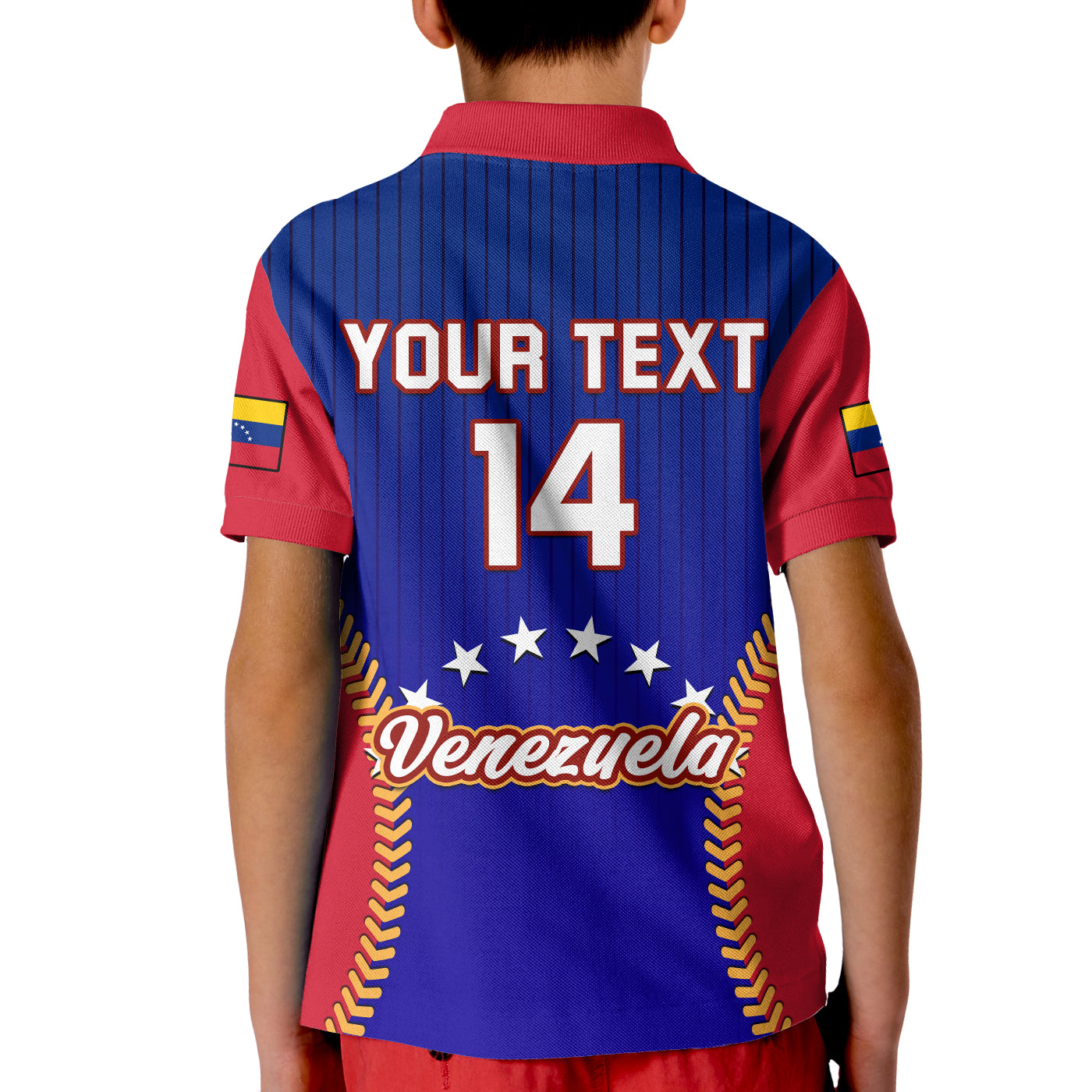 (Custom Text And Number) Venezuela Polo Shirt 2023 Baseball Sporty Version LT14