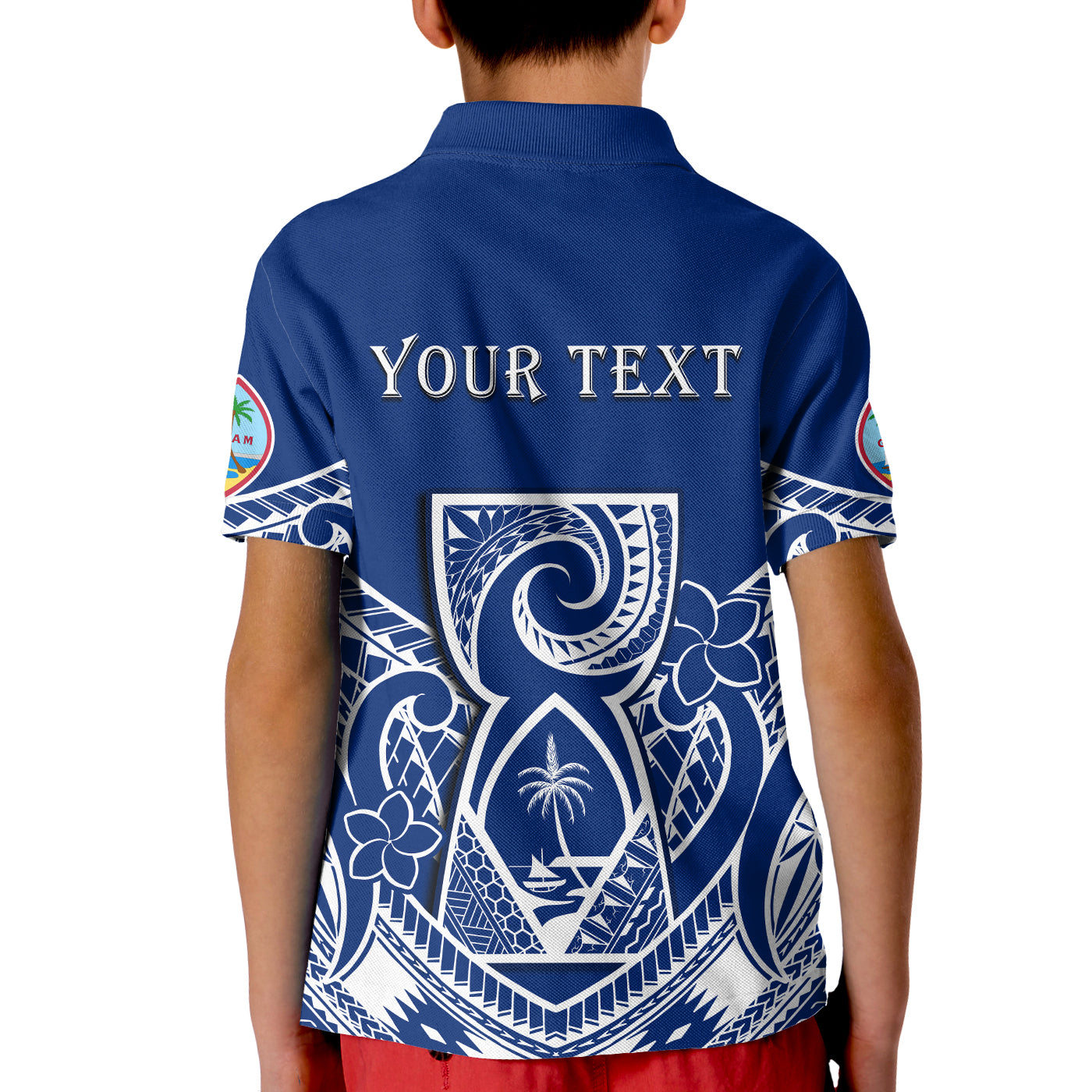 Custom Guam History and Chamorro Heritage Day Polo Shirt Latte Stone Polynesian LT14