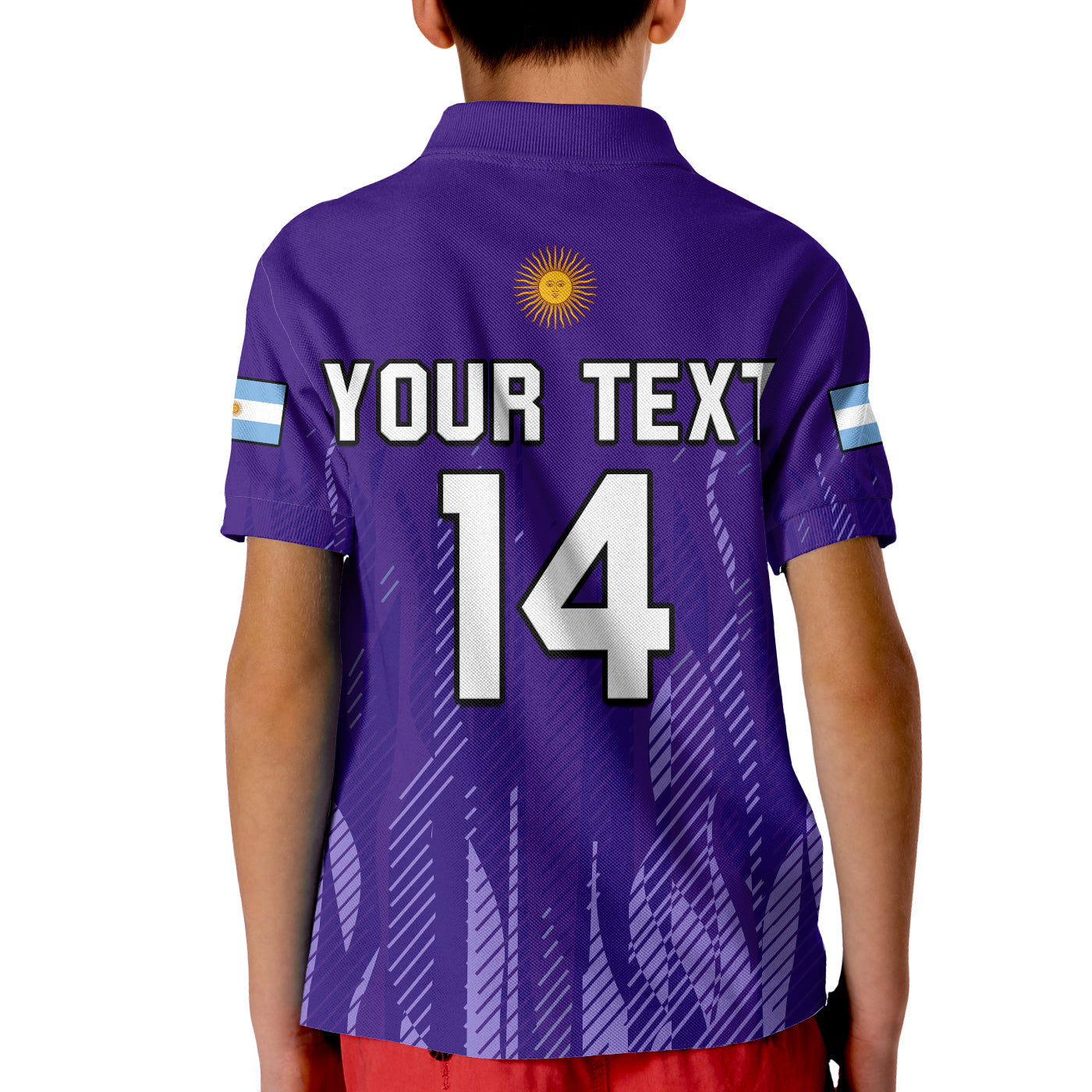 (Custom Text And Number) Argentina Football Polo Shirt Vamos La Albiceleste 2022 Newest Style LT14