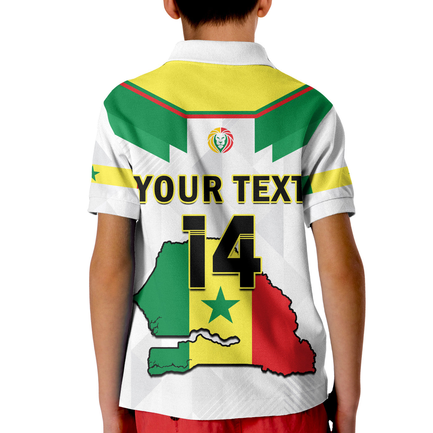 (Custom Text And Number) Senegal Football Polo Shirt Champions WC 2022 LT14