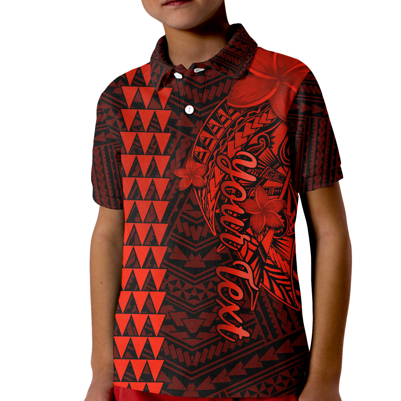 Custom Hawaii Polo Shirt Kakau Kanaka Maoli Combine Polynesian Shark Ver.06 LT14