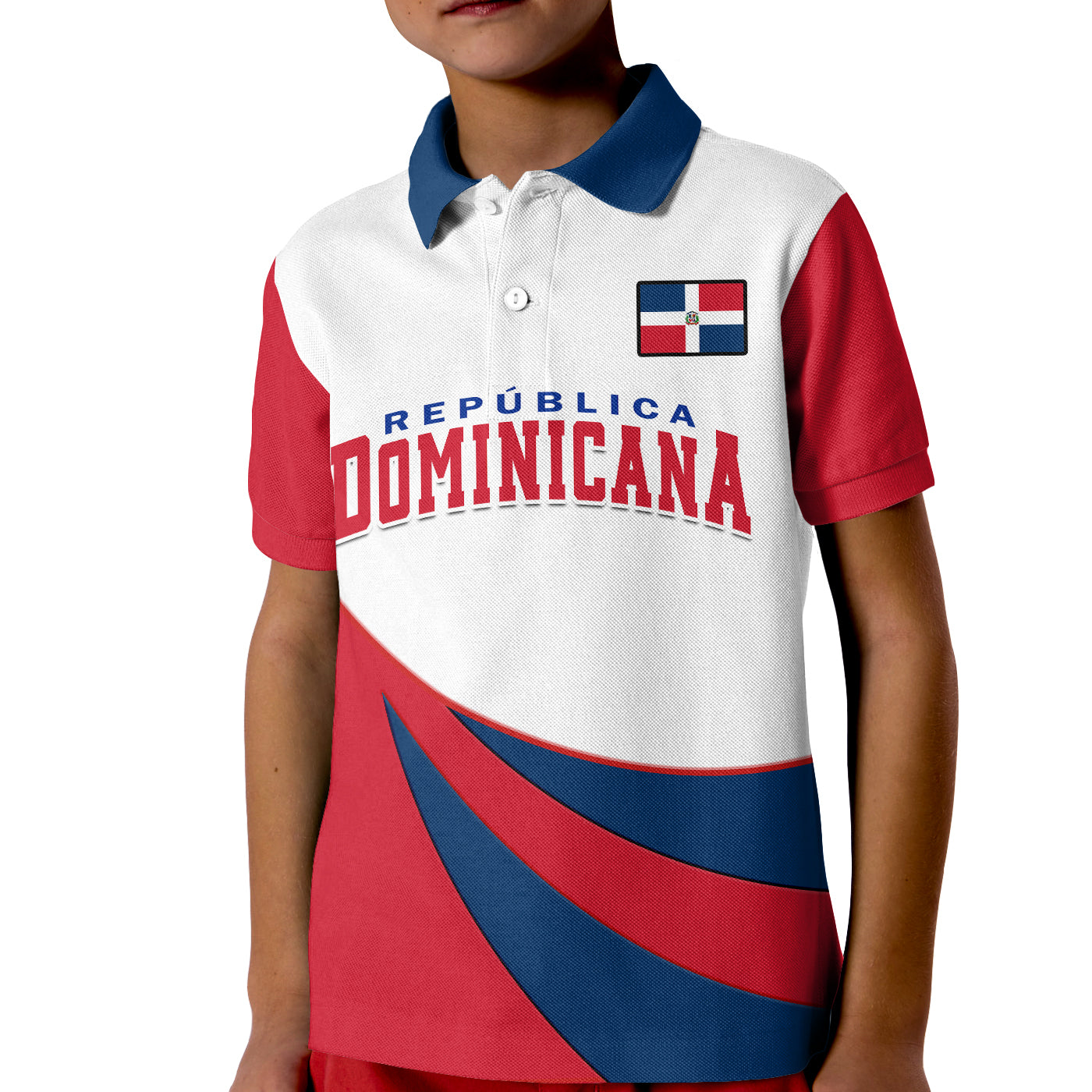 (Custom Text And Number) Republica Dominicana Polo Shirt 2023 Baseball LT14