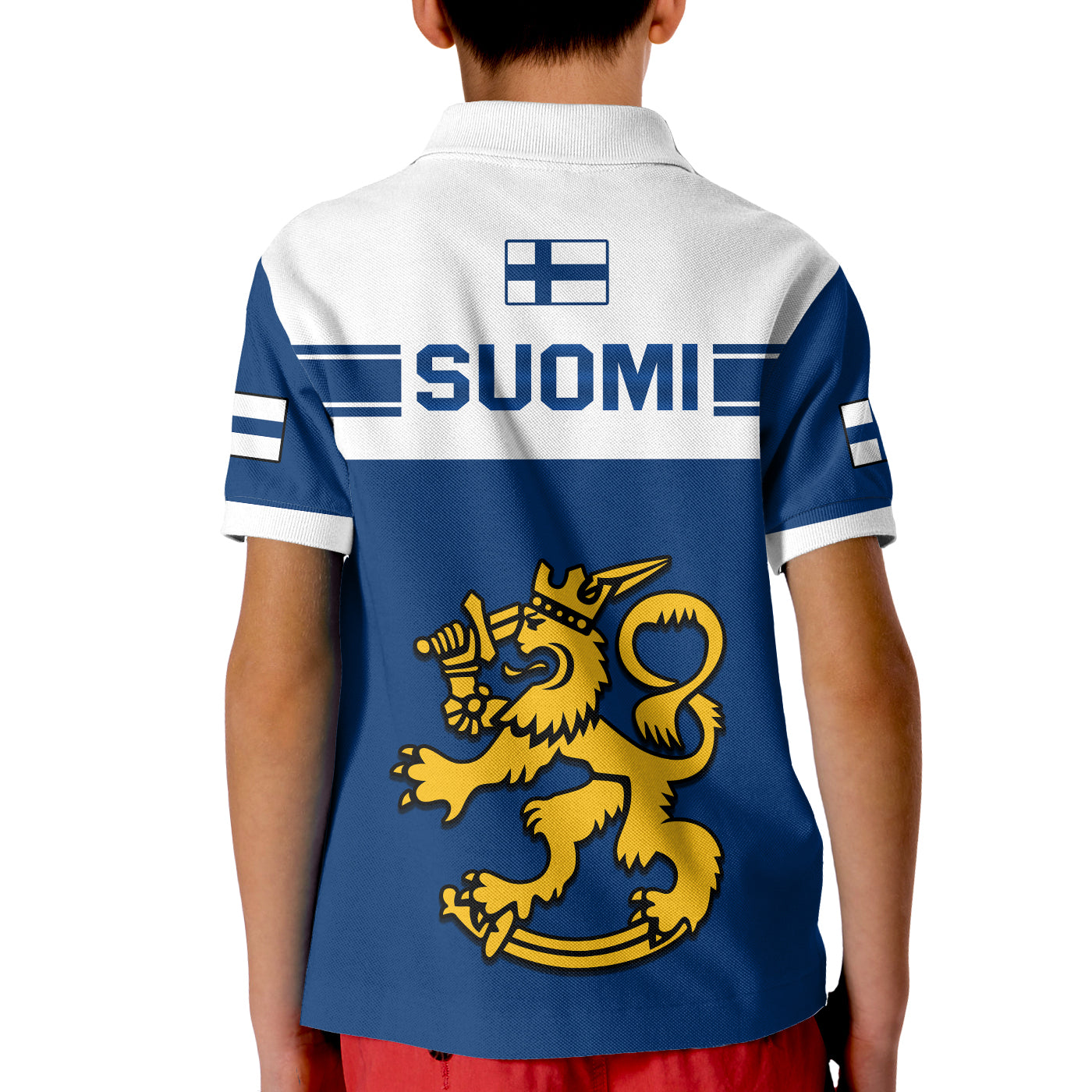Finland Hockey Polo Shirt 2023 Come On Suomi LT14