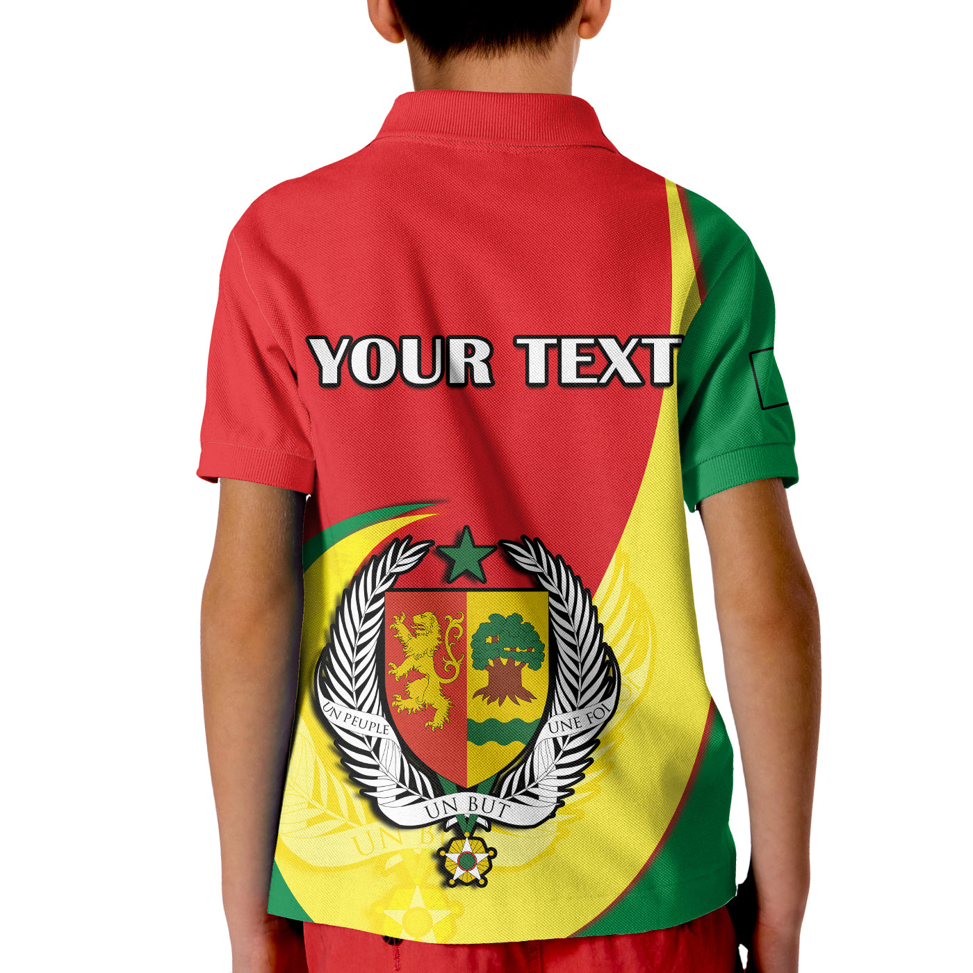 Custom Senegal Polo Shirt Happy 63th Independence Day LT14