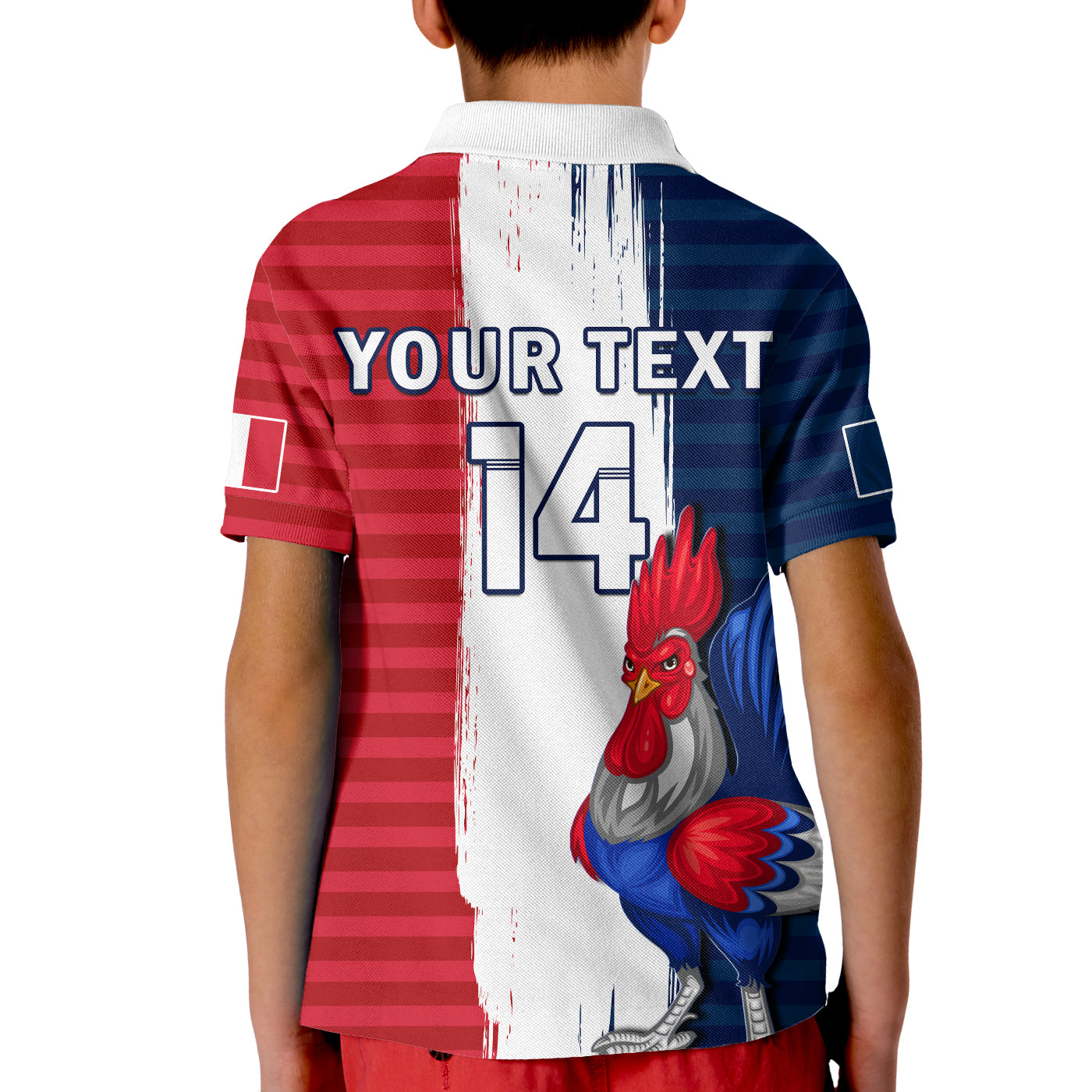 (Custom Text And Number) France Football Polo Shirt Les Bleus Champions Football 2022 LT14