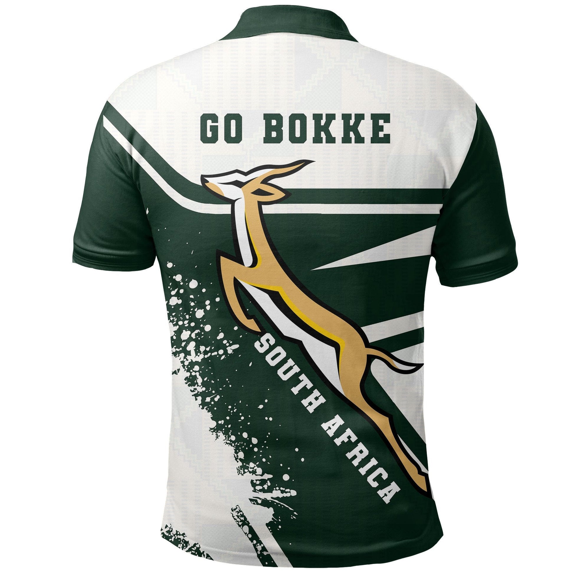South Africa Springboks Polo Go Bokke