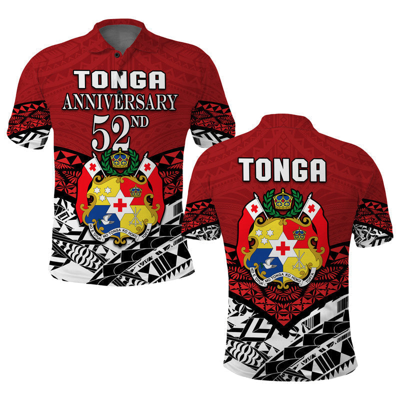 Tonga Polo Shirt Independence Anniversary Special Version 2022 LT14