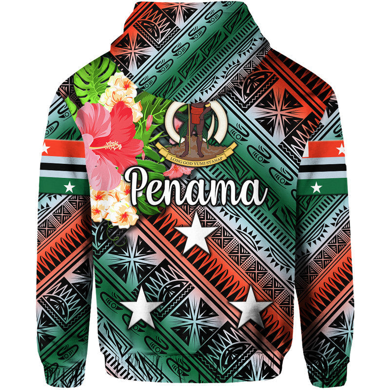 Vanuatu Penama Hoodie Independence Be Proud LT8