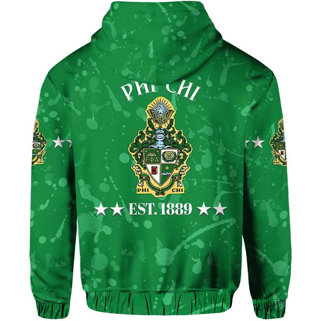 Phi Chi Zip Hoodie Original Style LT8
