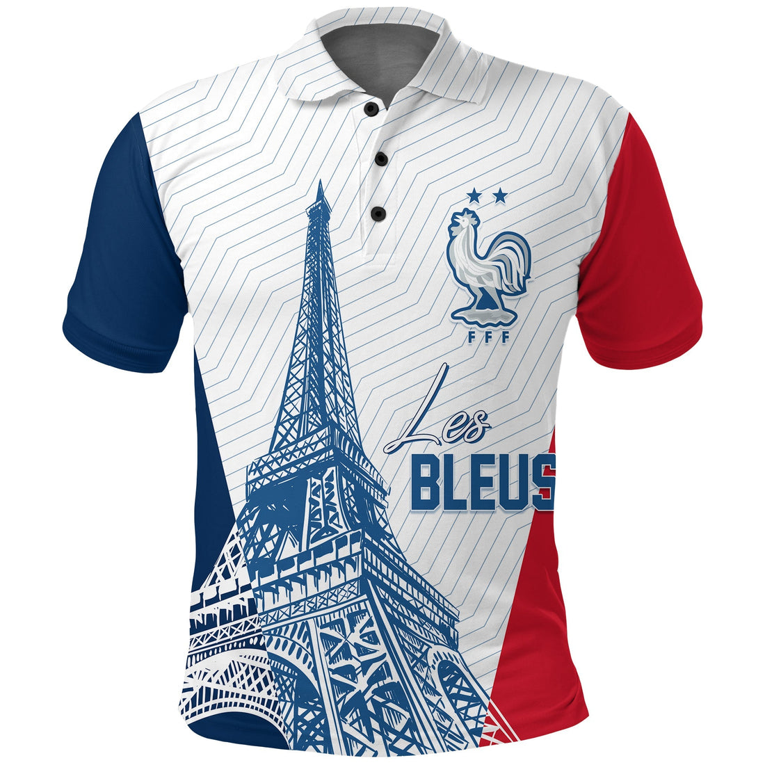 Custom France Football Polo Shirt Football 2022 Champions LT7