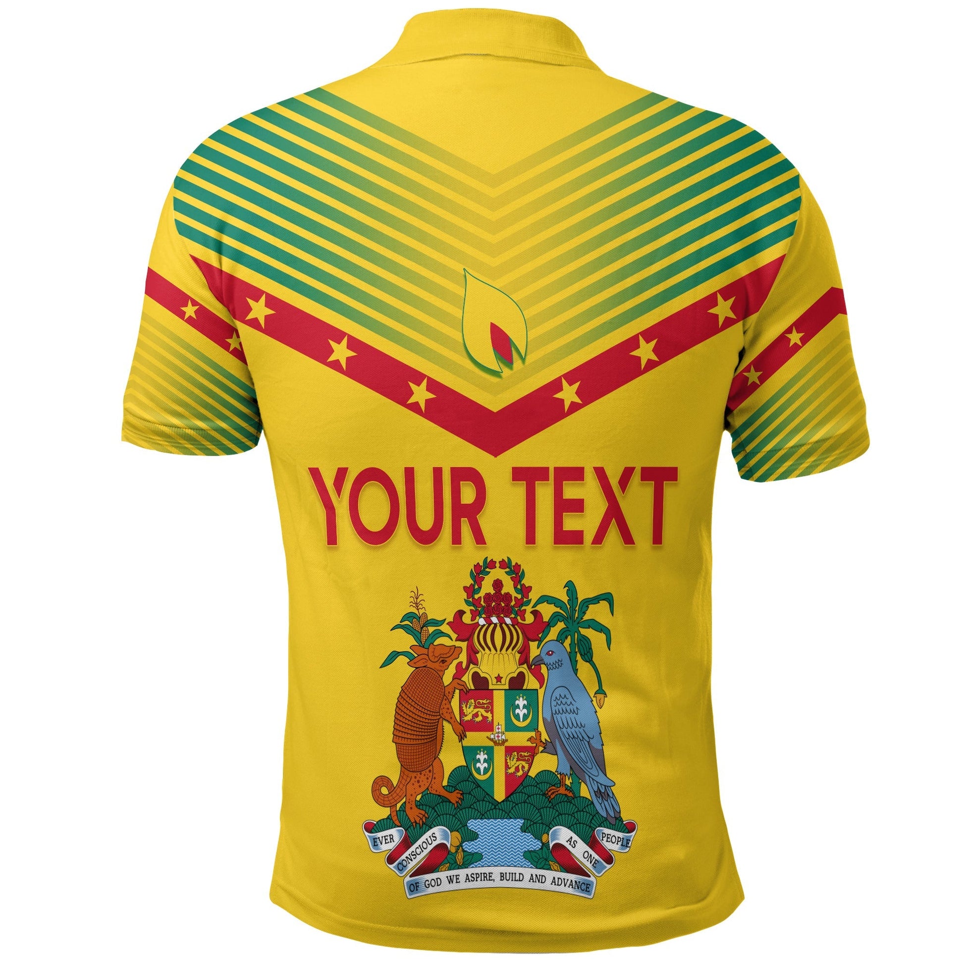 Grenada Polo Shirt Independence Day Geometric Style Ver 02 LT7