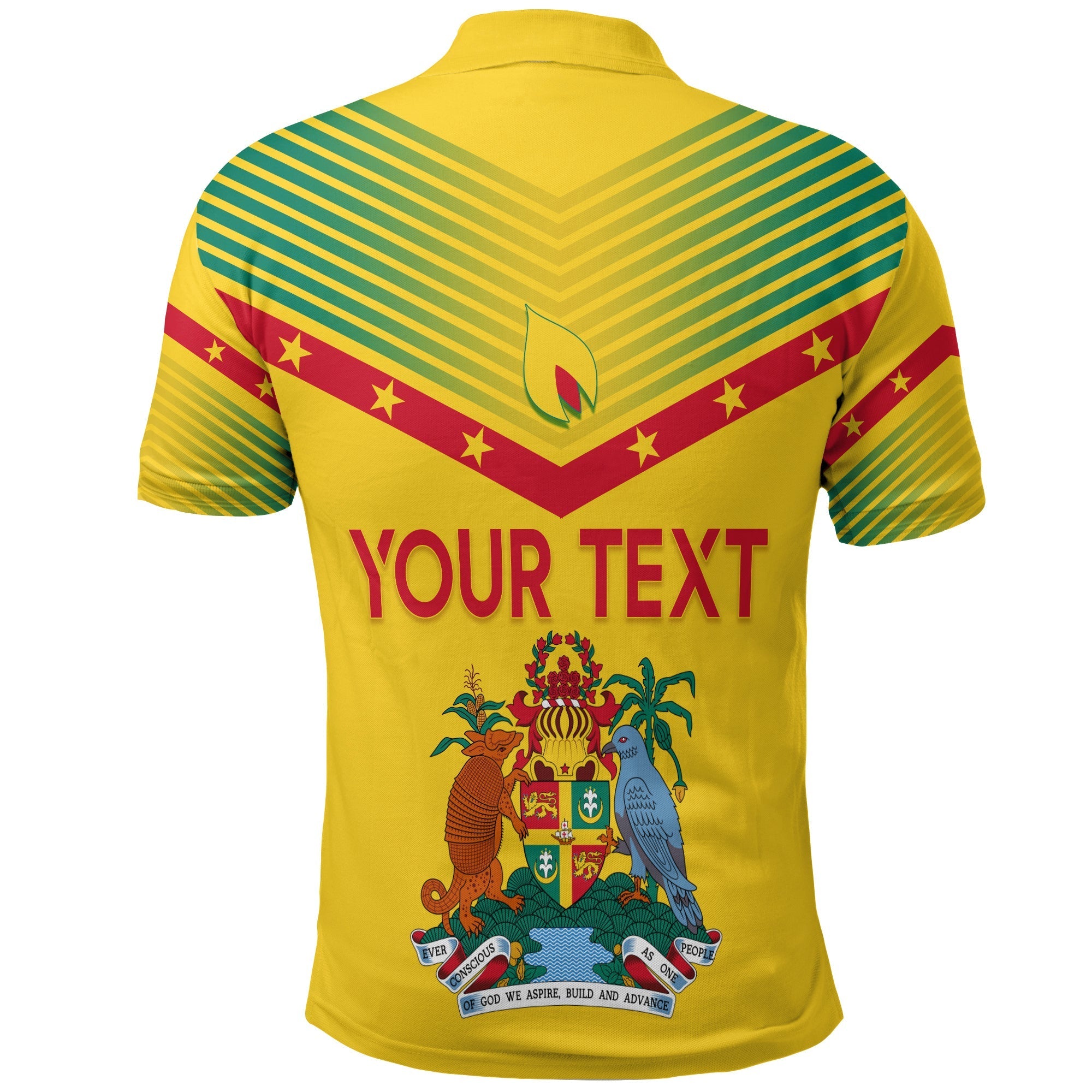 Grenada Polo Shirt Independence Day Geometric Style Ver 02 LT7