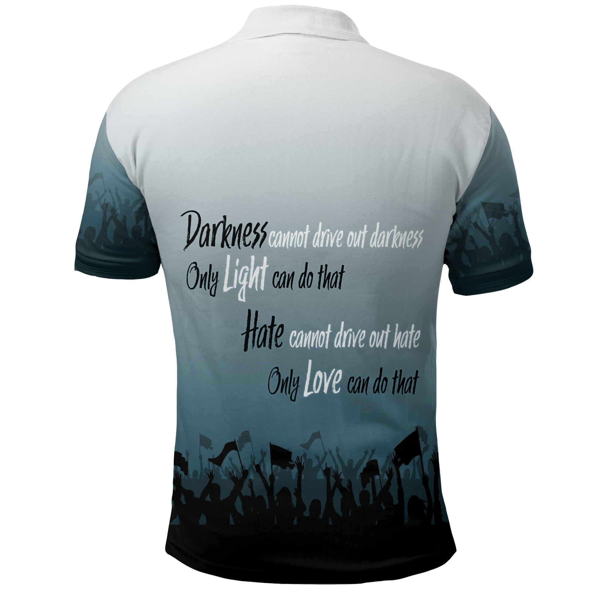 MLK Day Polo Shirt I Have A Dream LT7